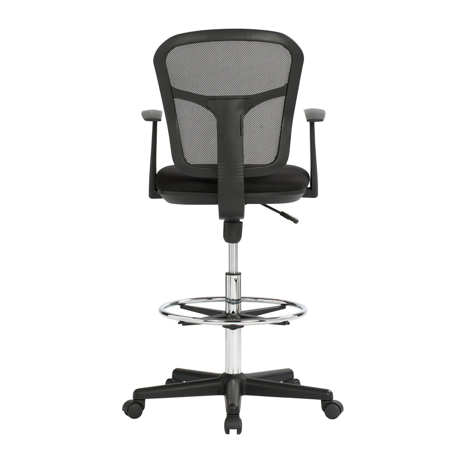 Studio Designs Riviera Height Adjustable Drafting Chair with Mesh Back