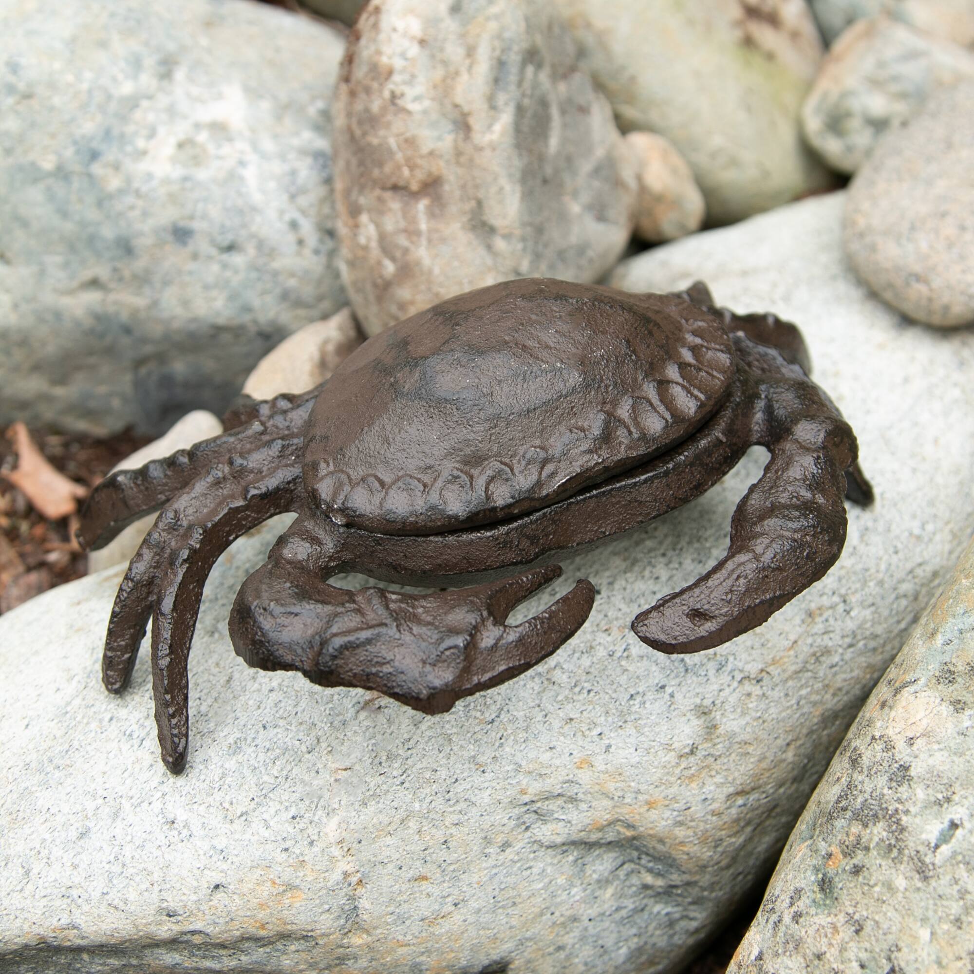 6.5&#x22; Crab Secret Key Holder