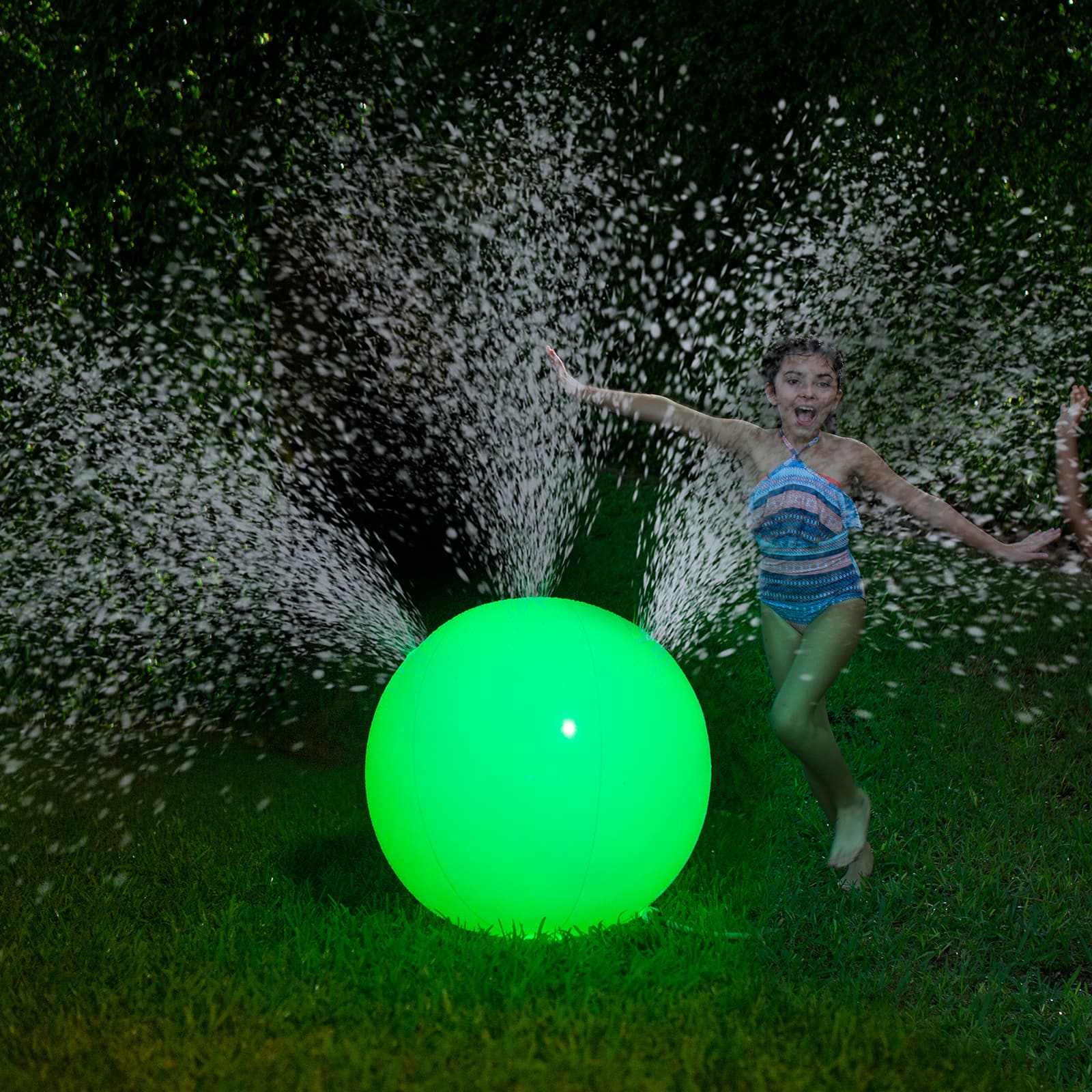 PoolCandy 24&#x22; Illuminated Color Changing Ball Sprinkler