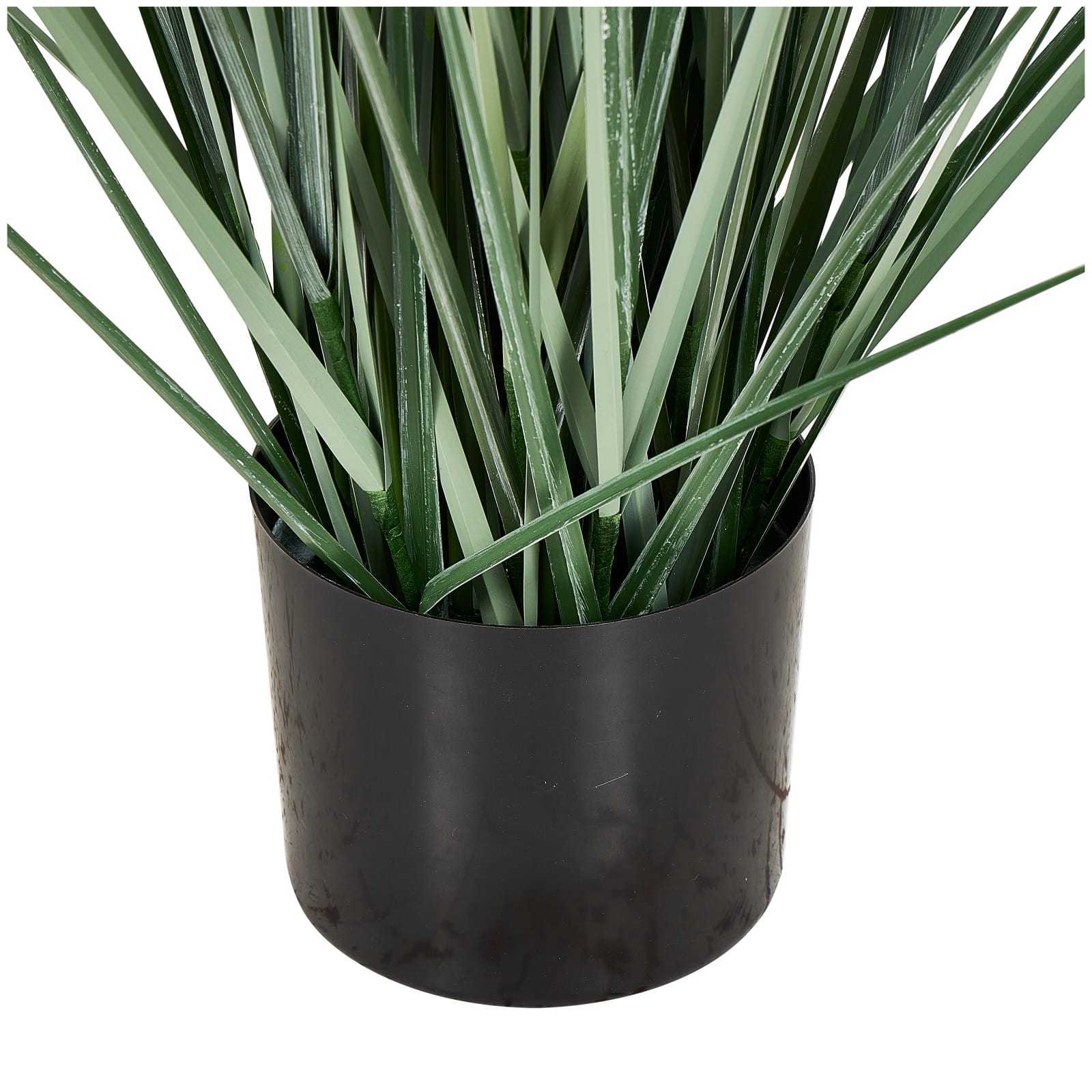 5ft. Onion Grass Tall Artificial Plant with Black Pot