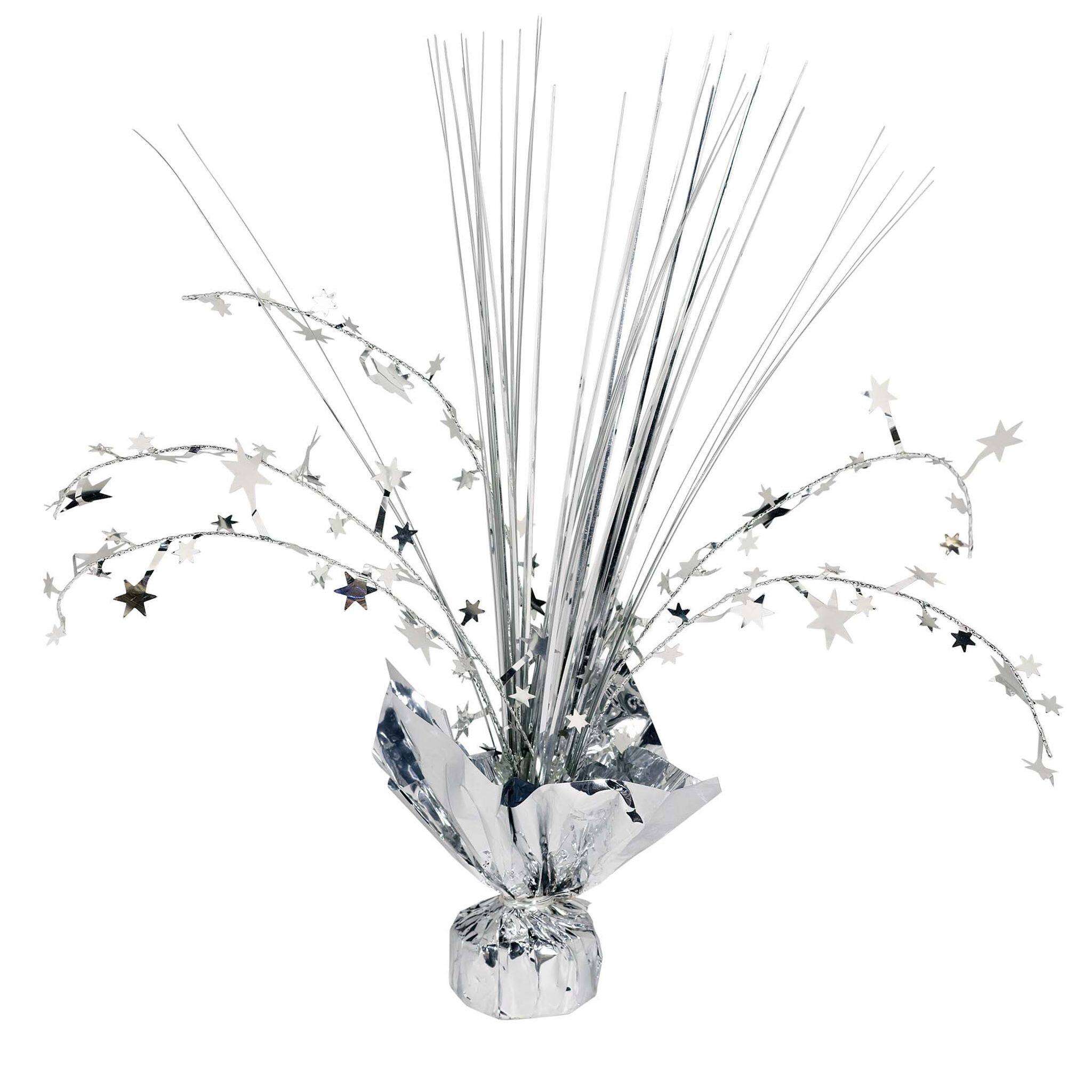 12&#x22; Foil Spray Centerpiece