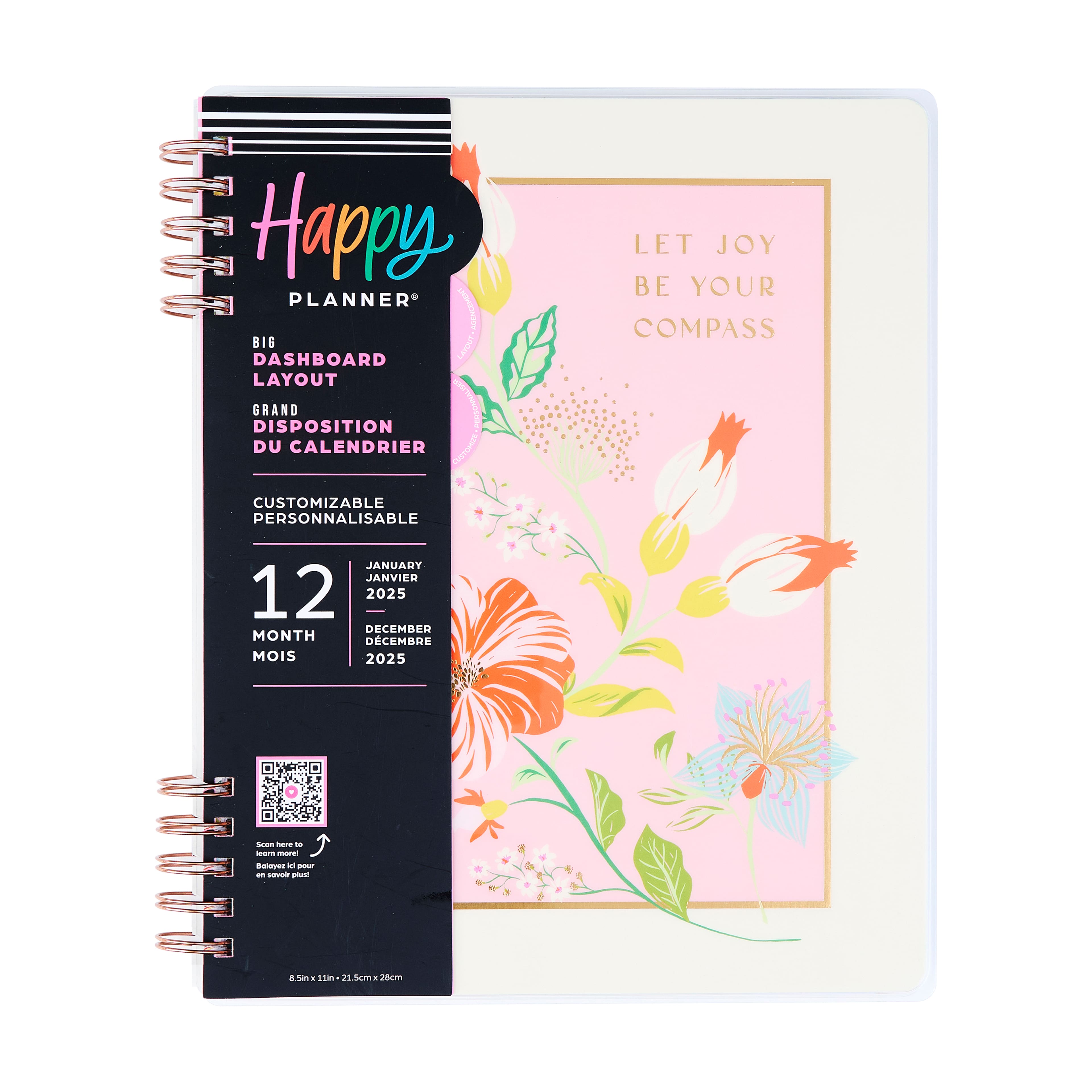 The Big Happy Planner&#xAE; Customizable Twin Loop Lush Linens