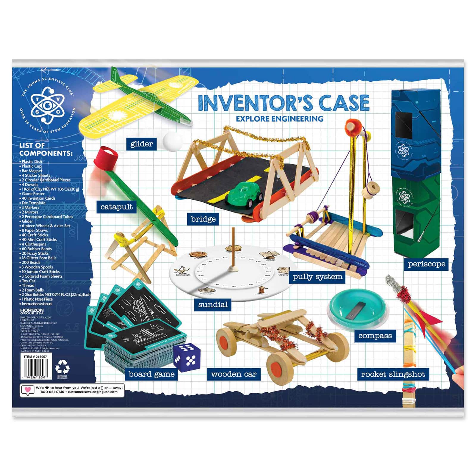 The Young Scientists Club Inventor's Case