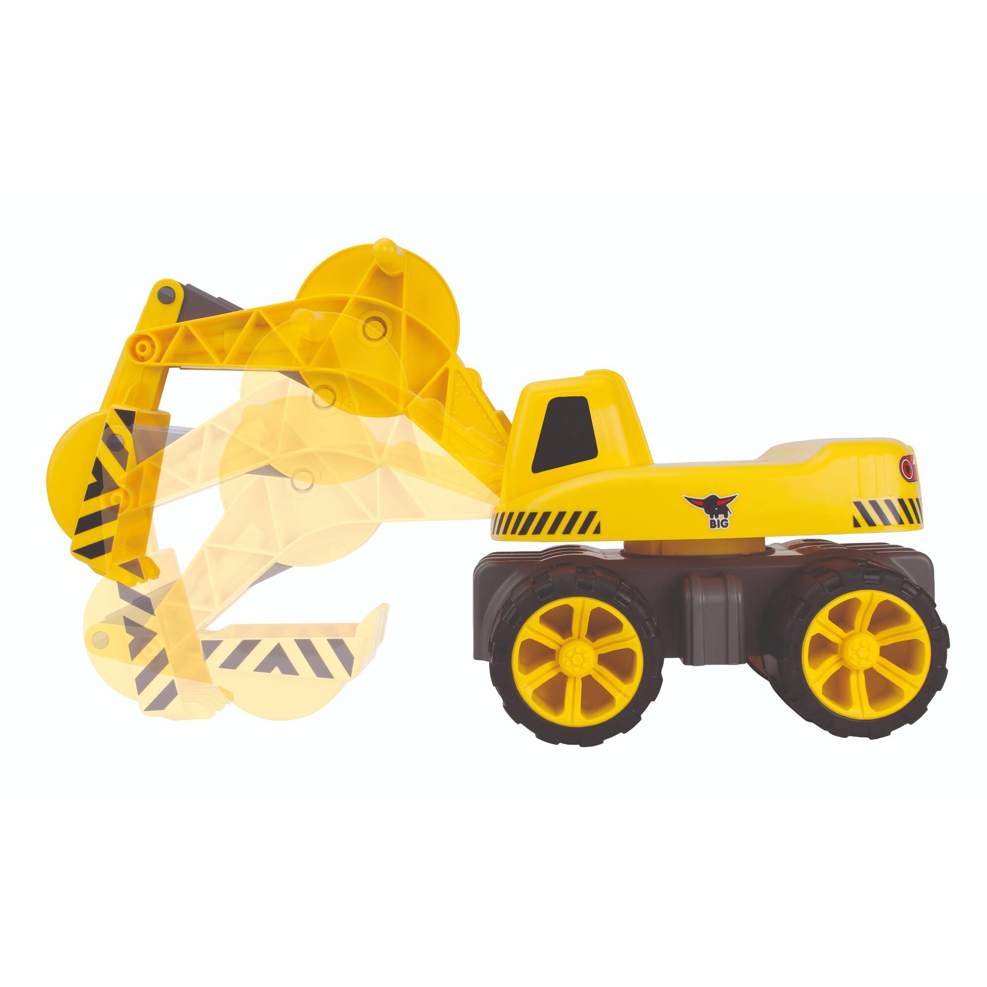 Aquaplay BIG Power Worker Maxi Digger Ride On