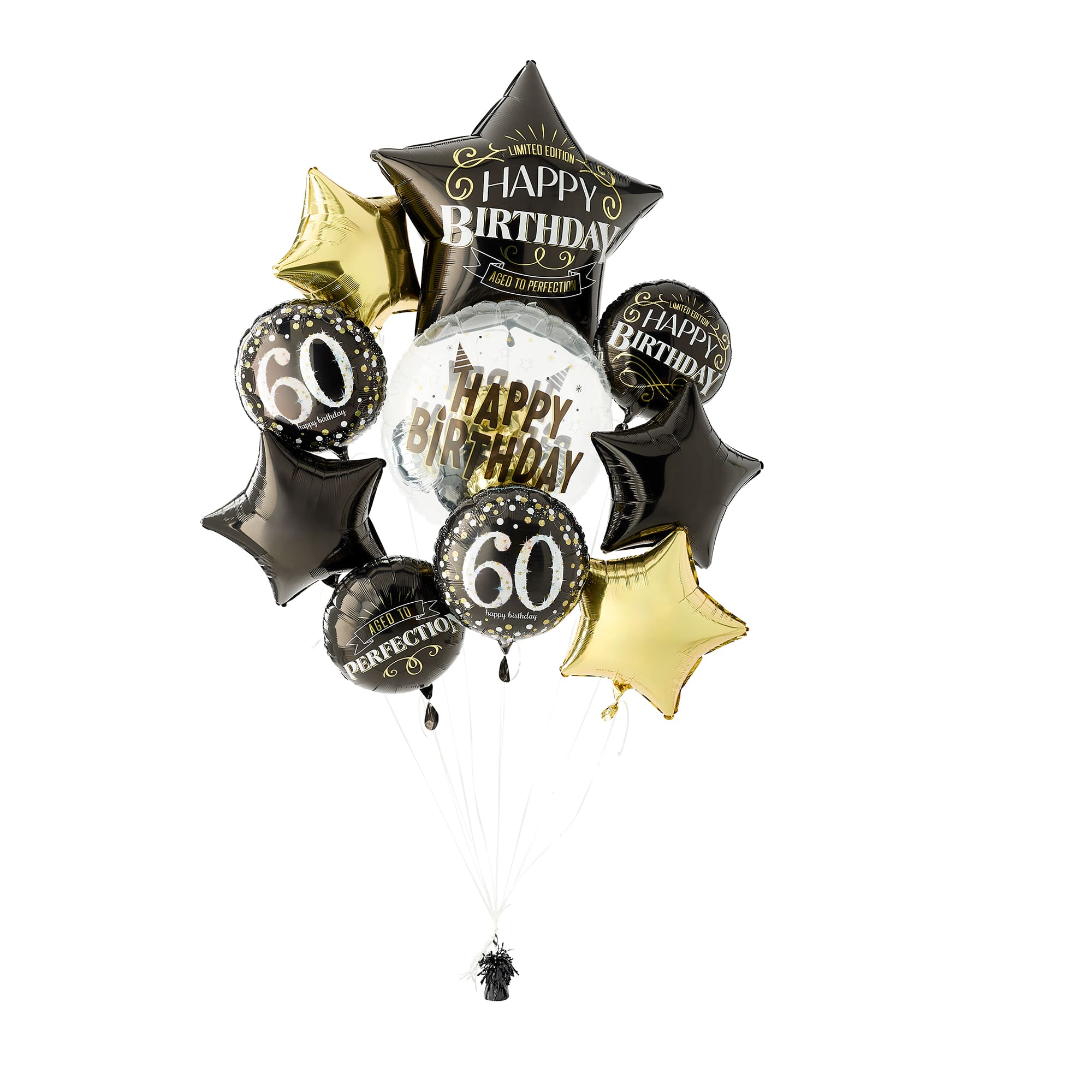Better with Age Foil Balloon Bundle