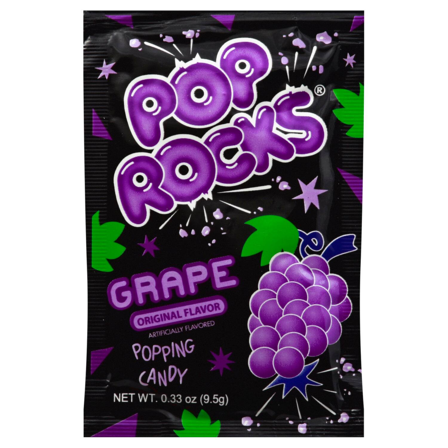 Pop Rocks Original Flavor Grape Popping Candy