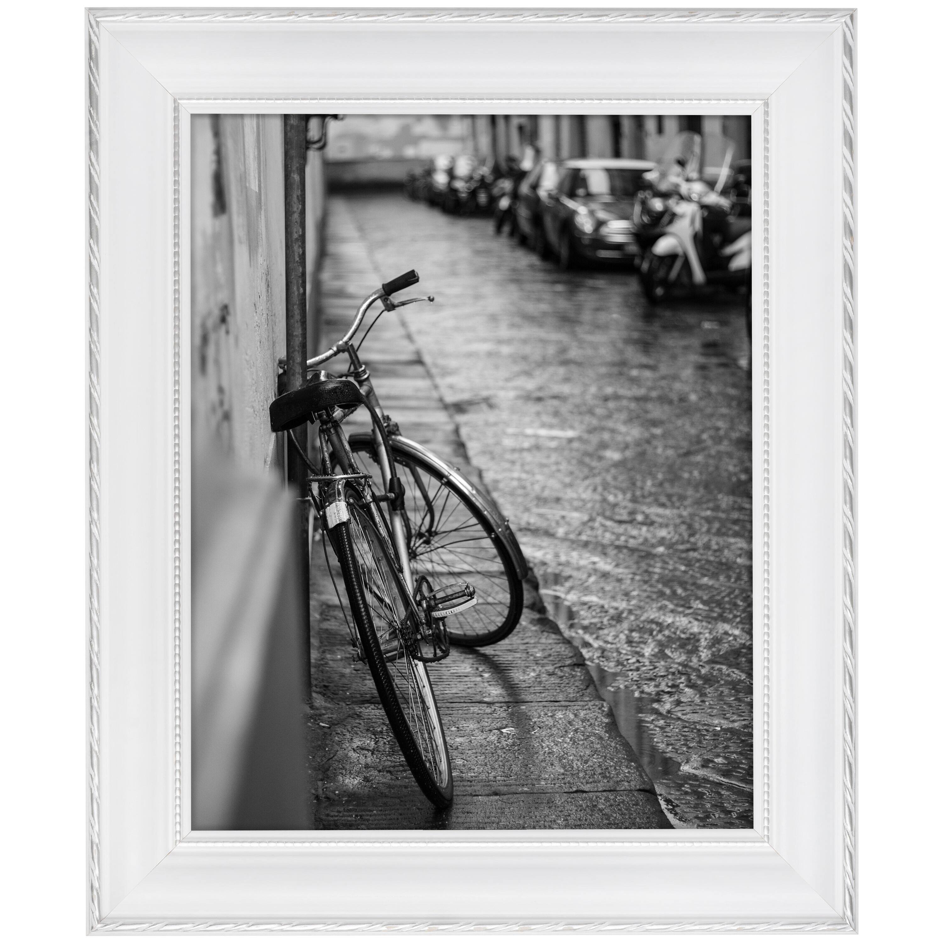 Craig Frames Victoria White & Silver Picture Frame