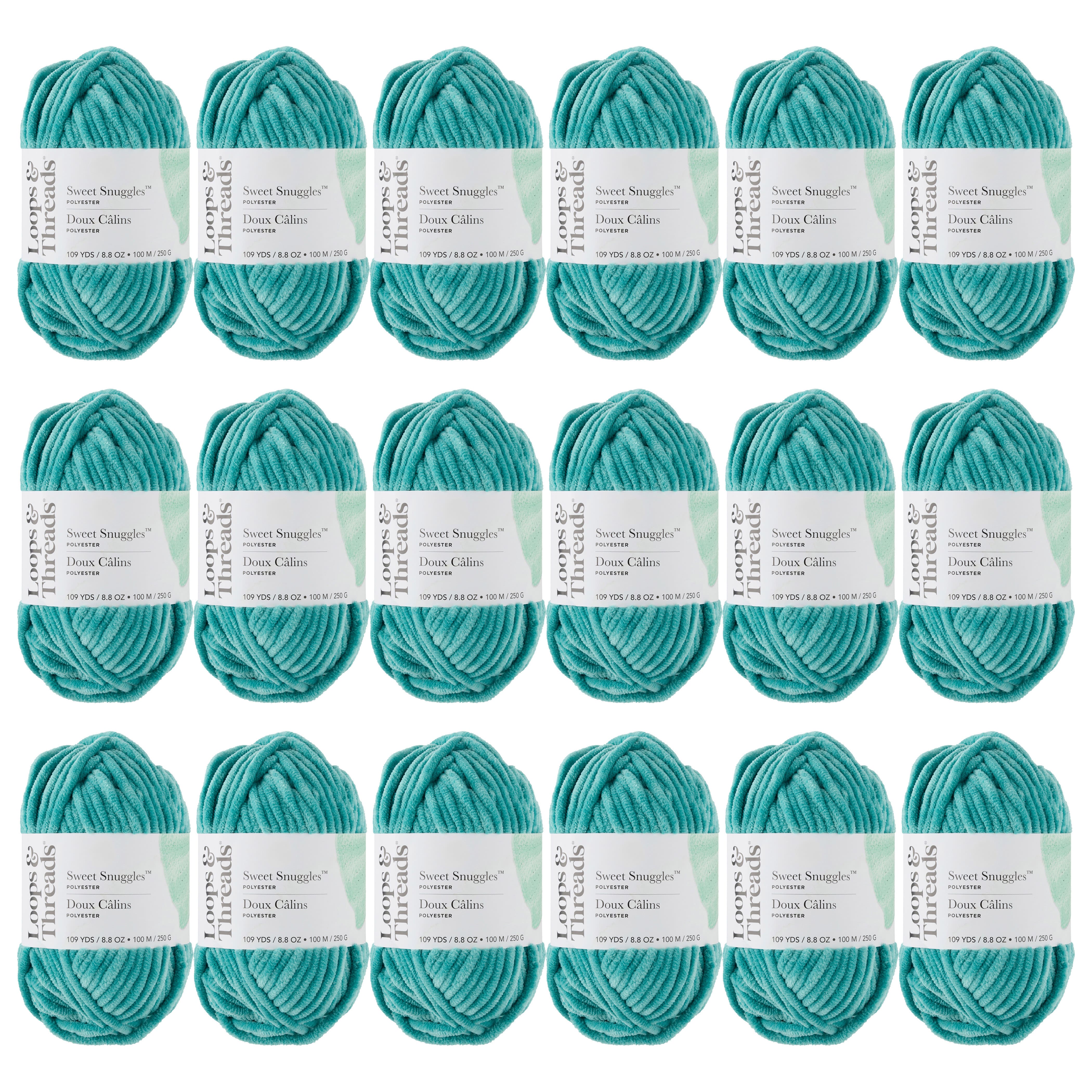 18 Pack: Sweet Snuggles™ Yarn by Loops & Threads®