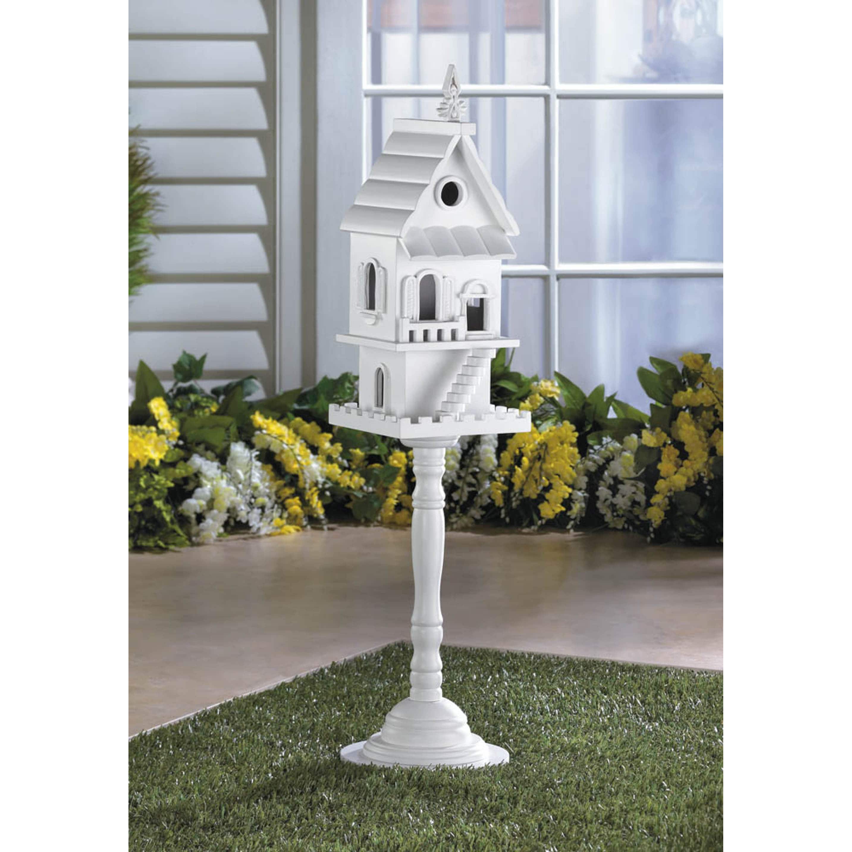 27'' Two Story Pedestal Birdhouse Michaels