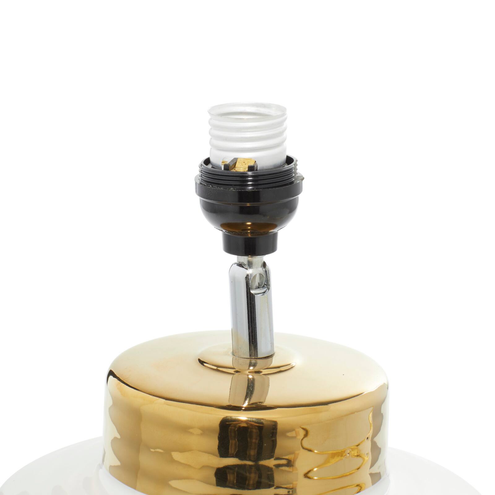 CosmoLiving by Cosmopolitan 23" Gold Ceramic Table Lamp