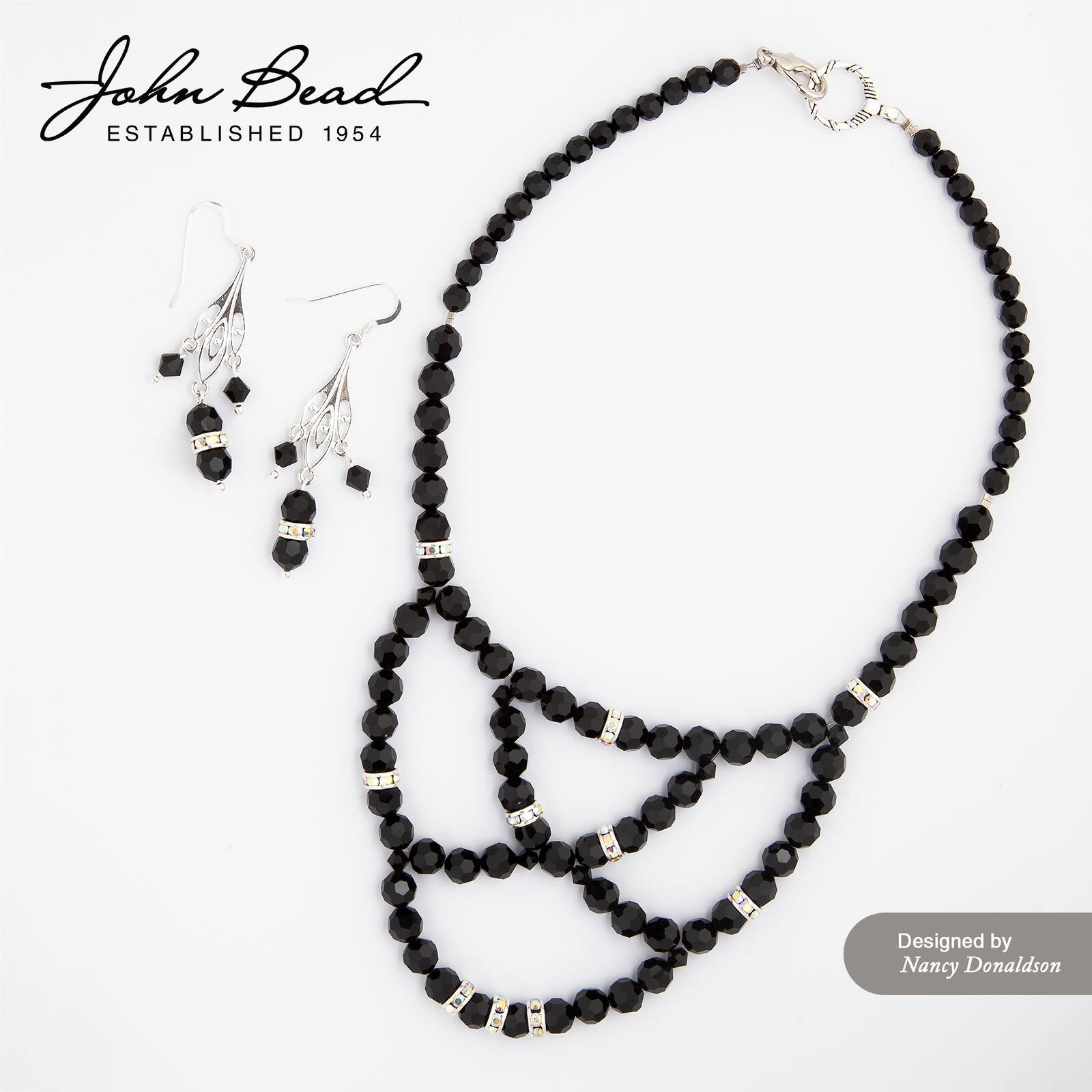 John Bead Preciosa 4mm Czech Crystal Glass Faceted Round Beads, 40ct.