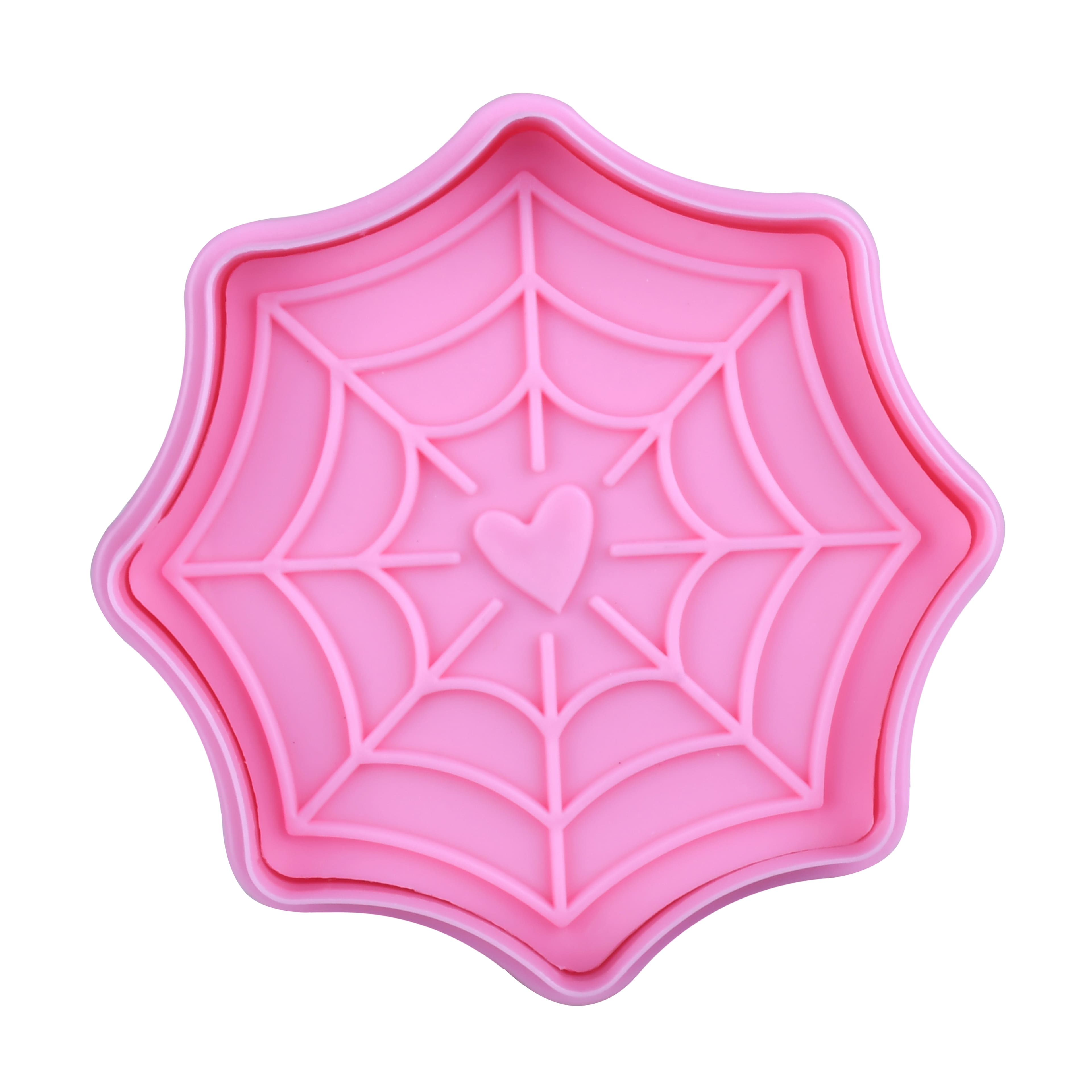 3&#x22; Spiderweb Cookie Stamper by Makery&#x2122;