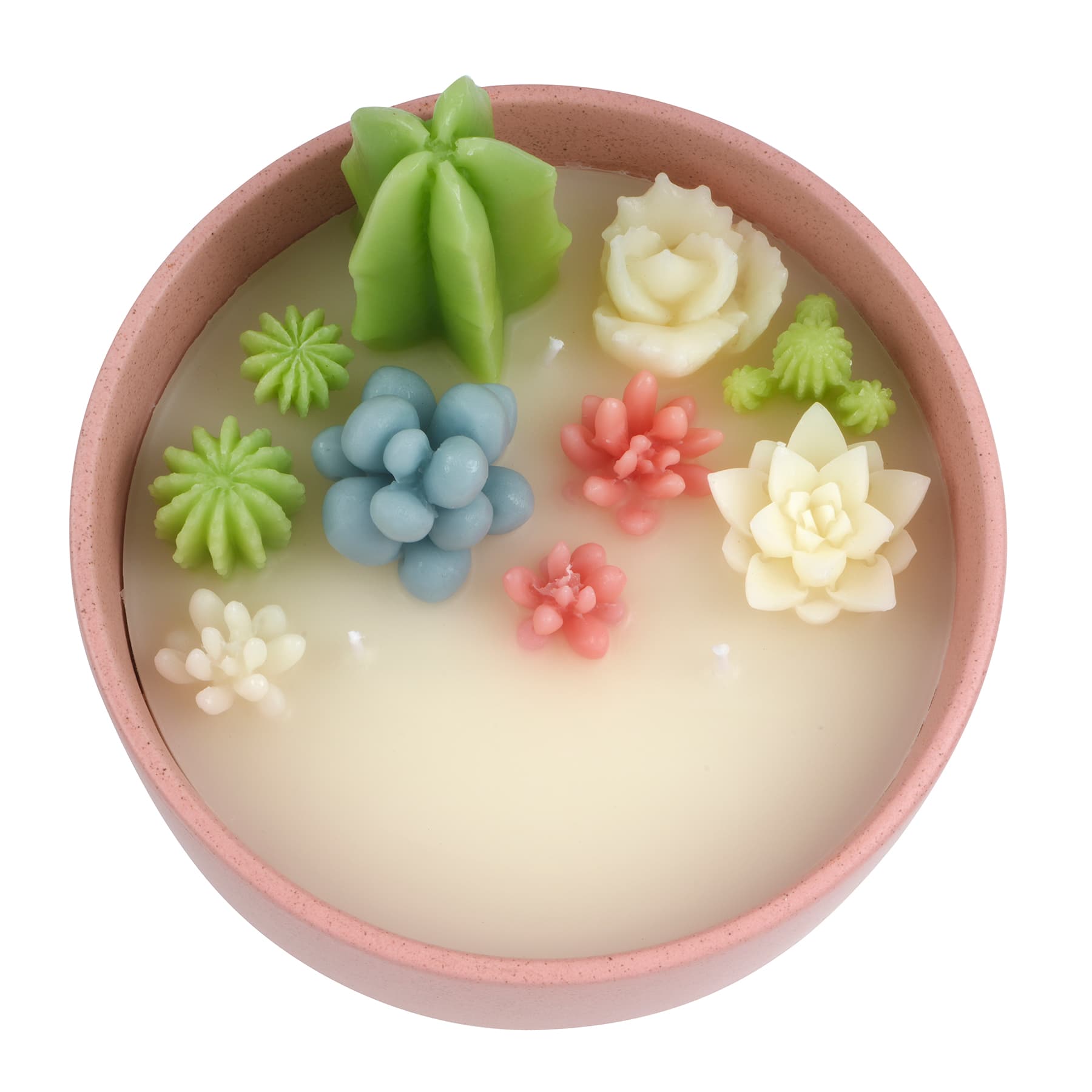 Cactus Soy Candle in Ceramic Bowl by Ashland&#xAE;