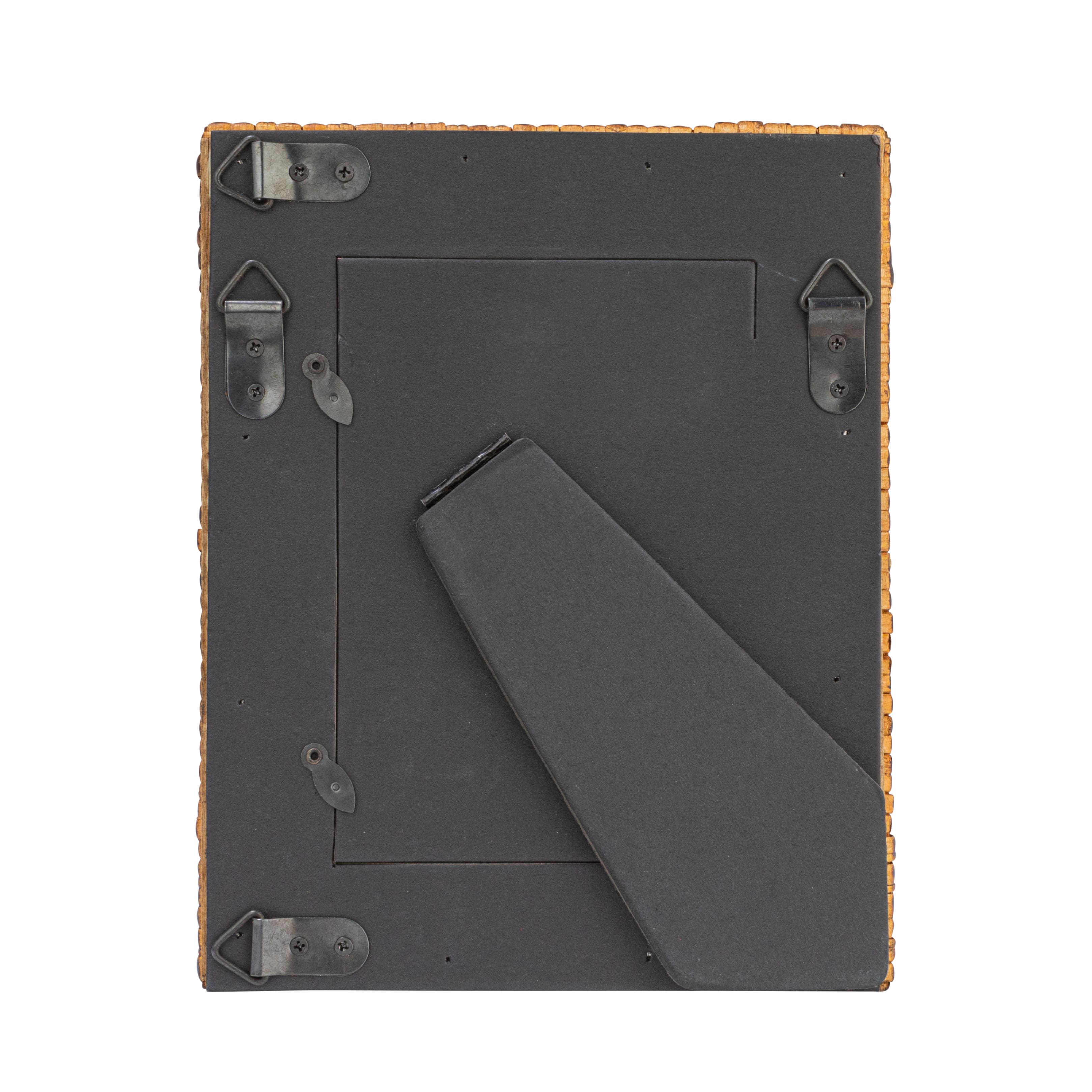 Hello Honey® Natural Stained Handwoven Rattan Photo Frame