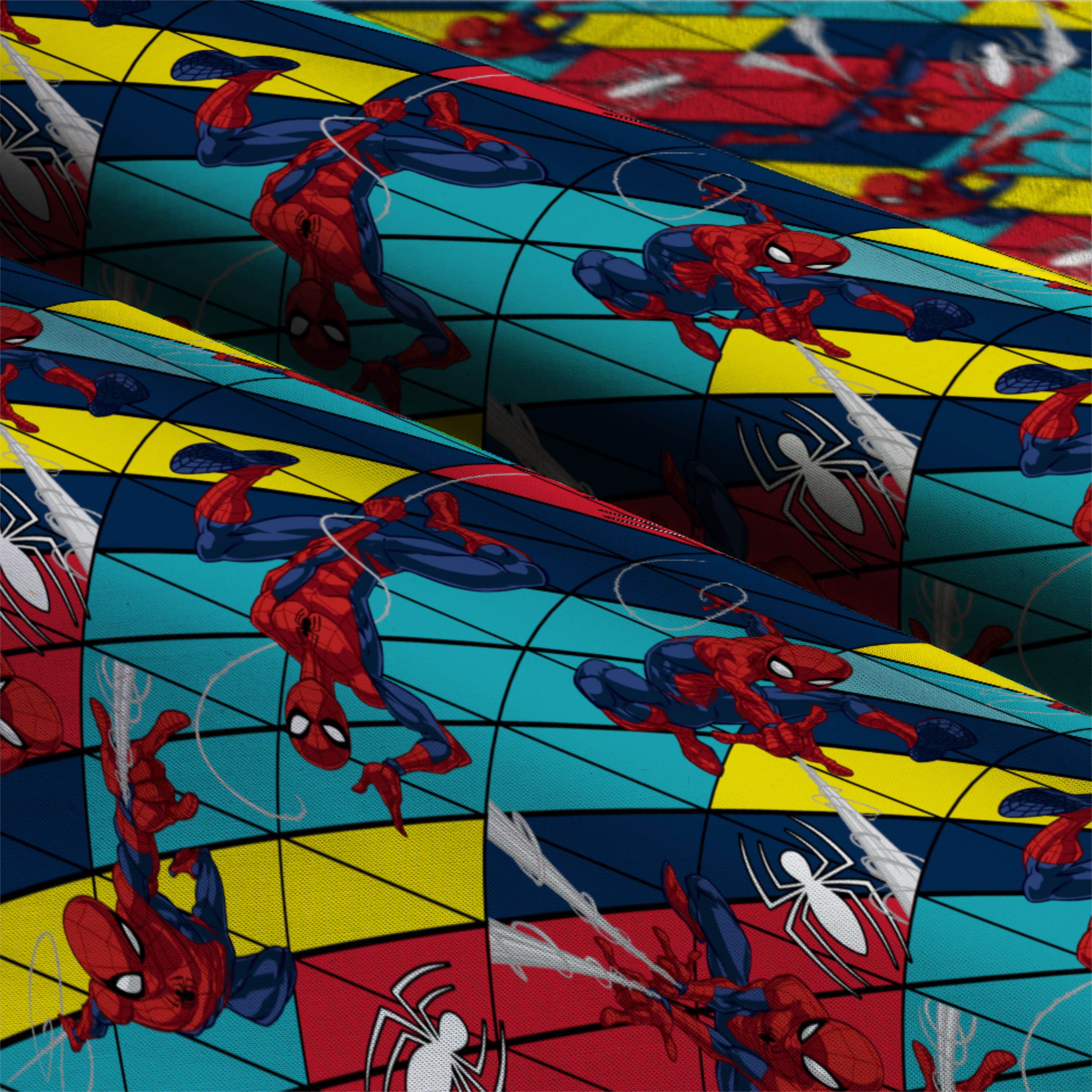 Marvel&#xAE; Spider-Man Swinging Cotton Fabric