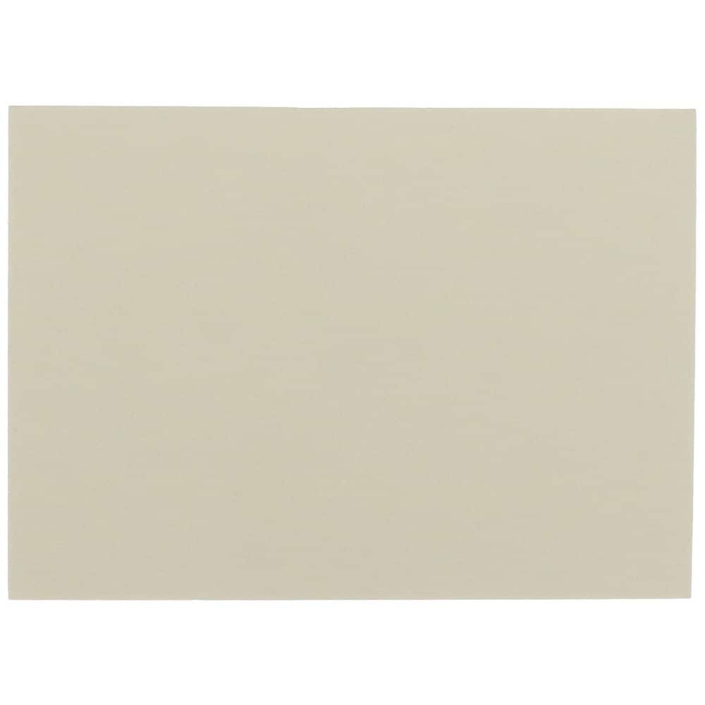 JAM Paper 3.5" x 4.875" Ivory Blank Flat Note Cards