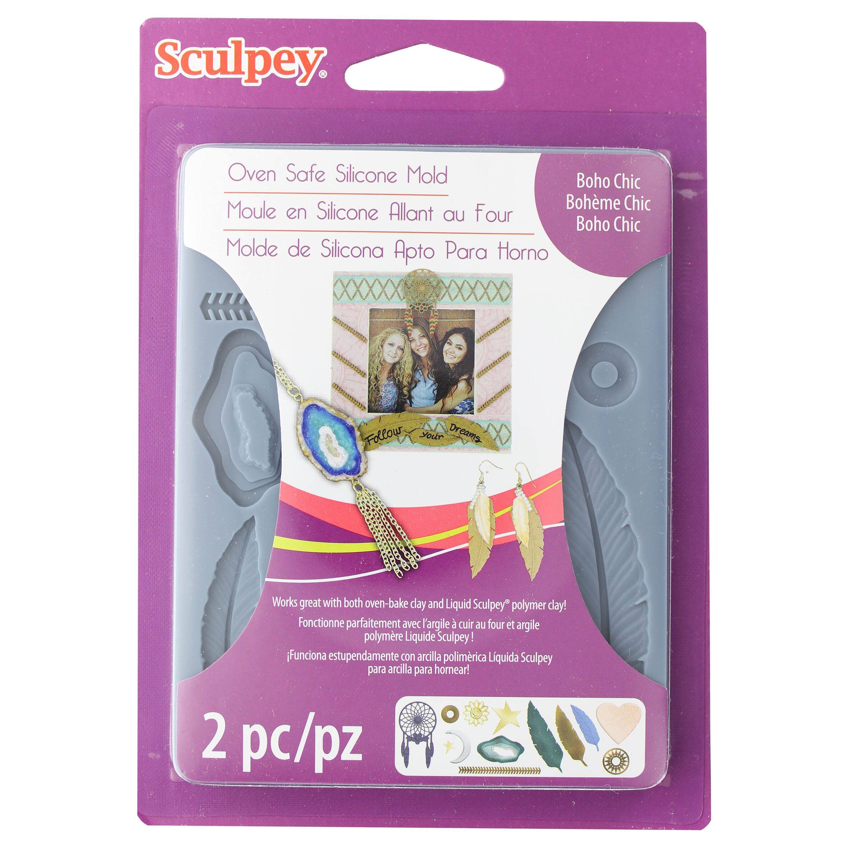 Sculpey Tools™ Boho Chic Oven-Safe Silicone Mold