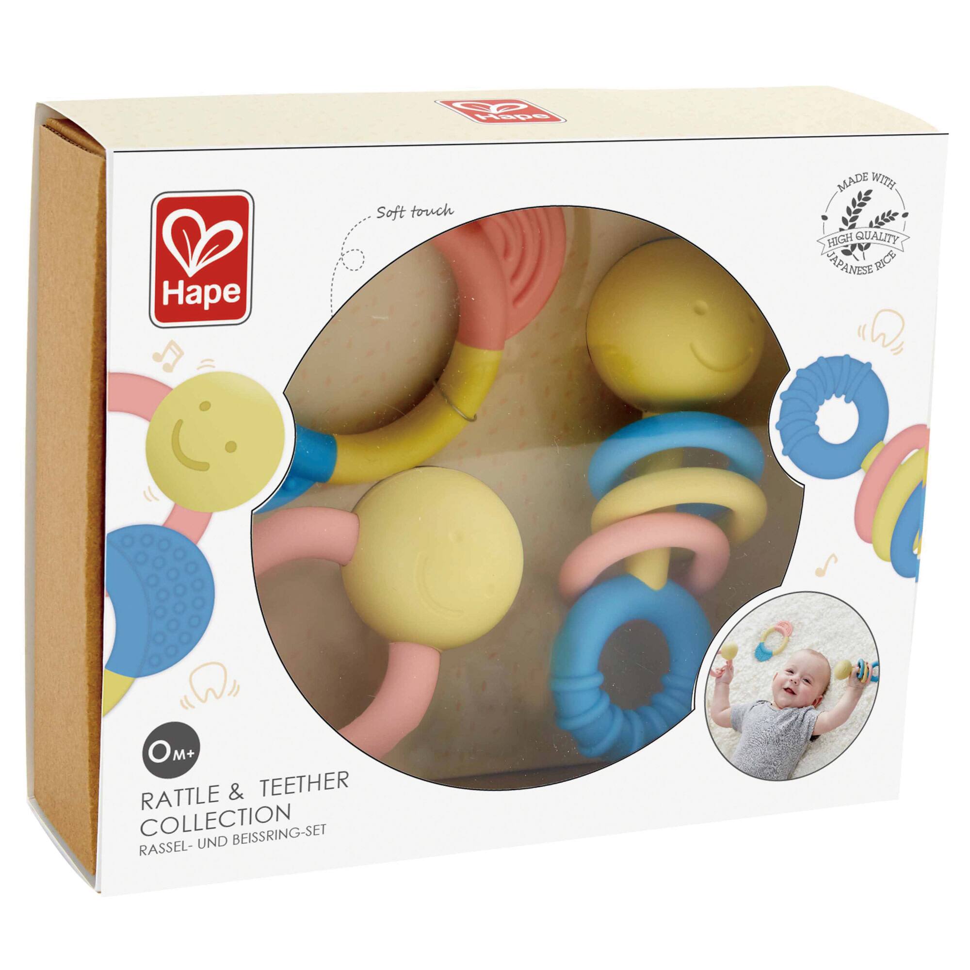 Hape Rattle & Teether Set