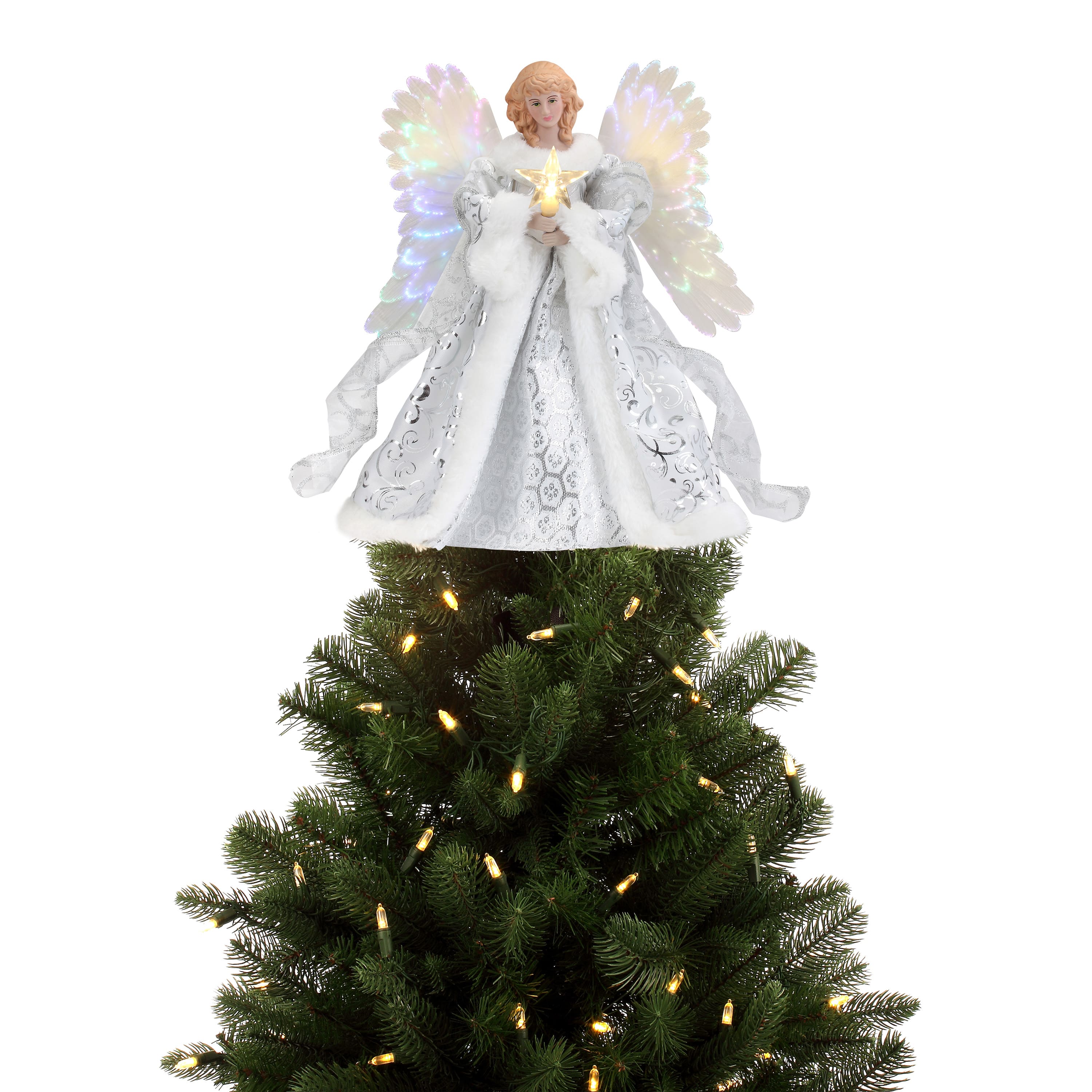 Animated Celestial Angel Tree Topper Michaels