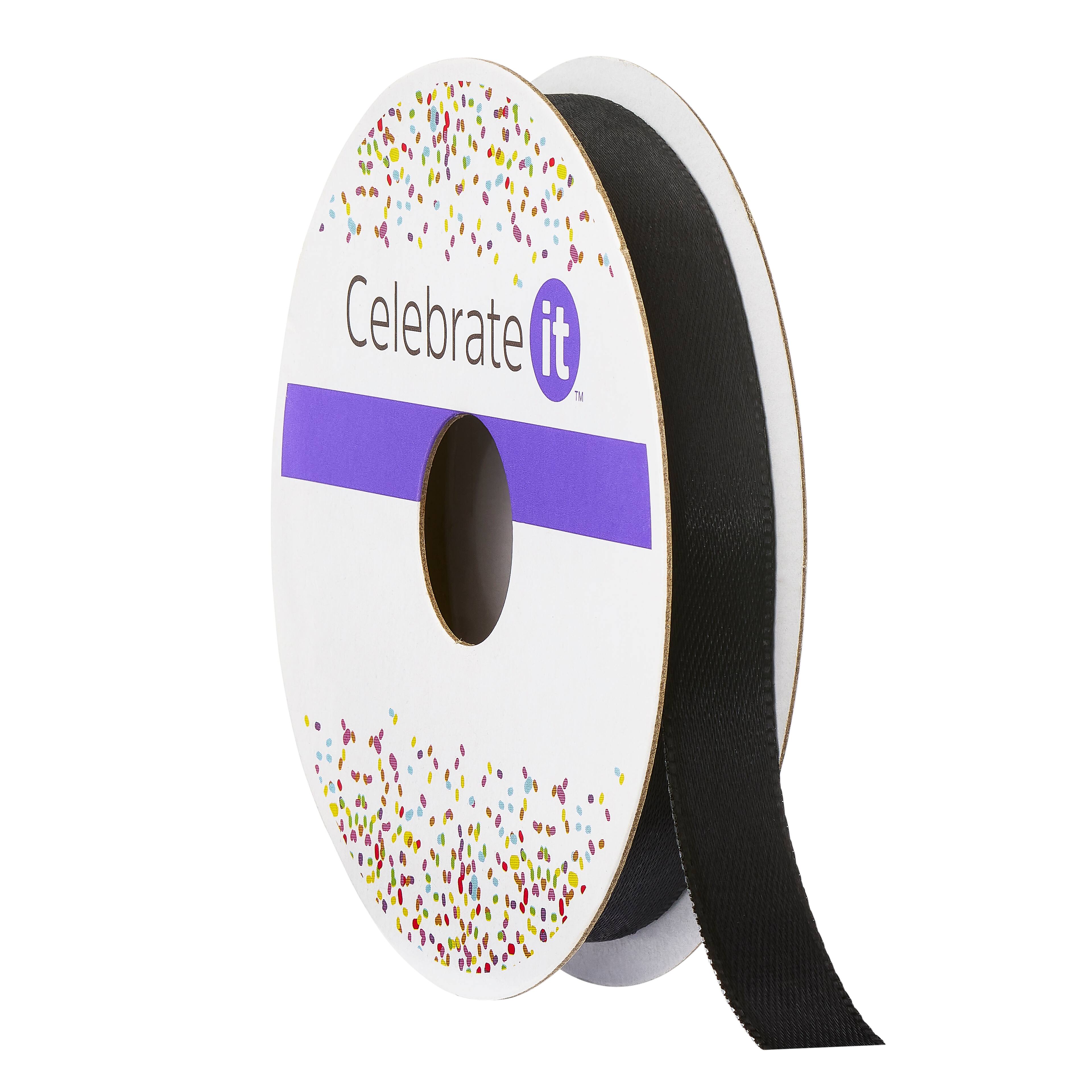 3/8" x 5yd. Satin Ribbon by Celebrate It™