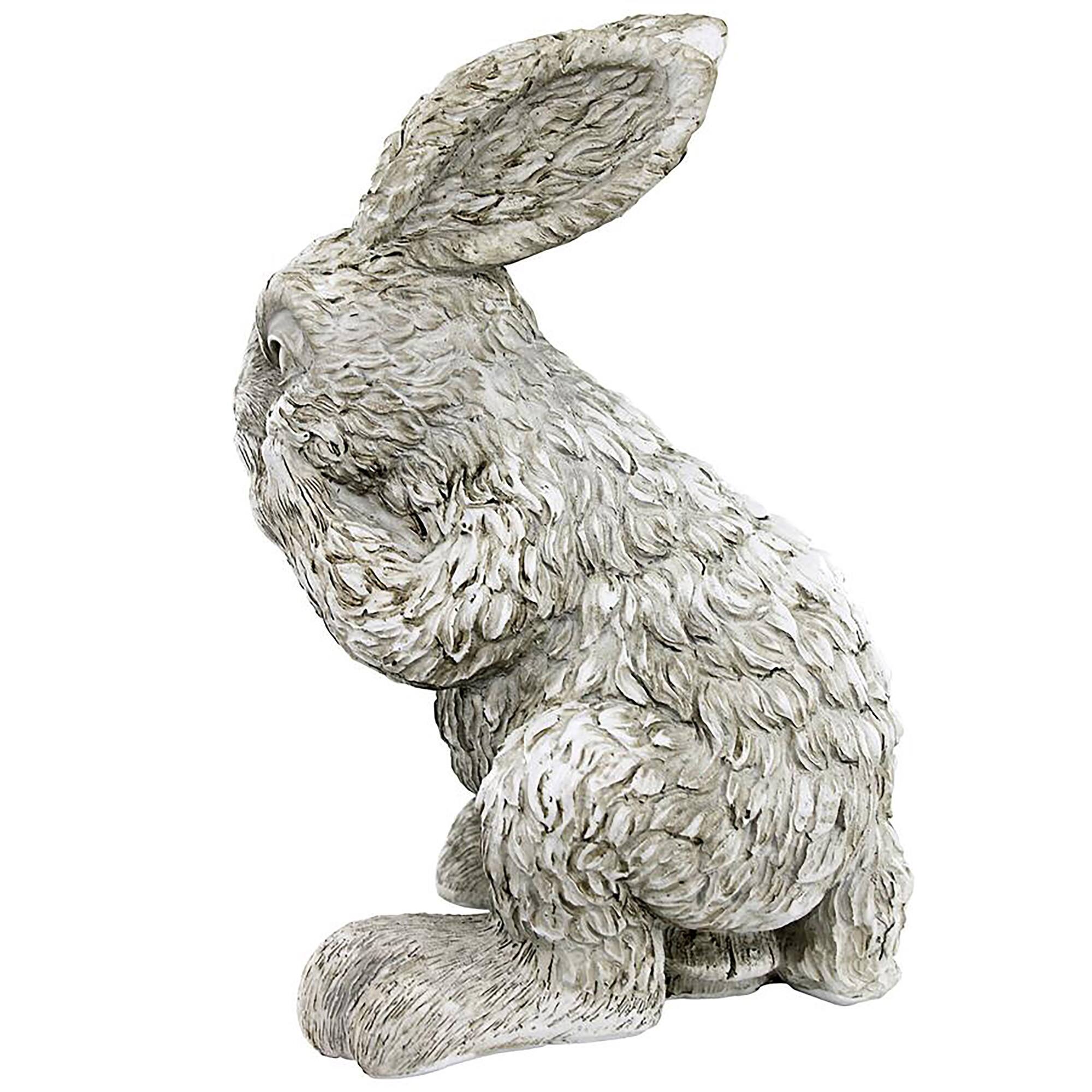 Design Toscano 10&#x22; Clem the Confused Bunny Rabbit Garden Statue