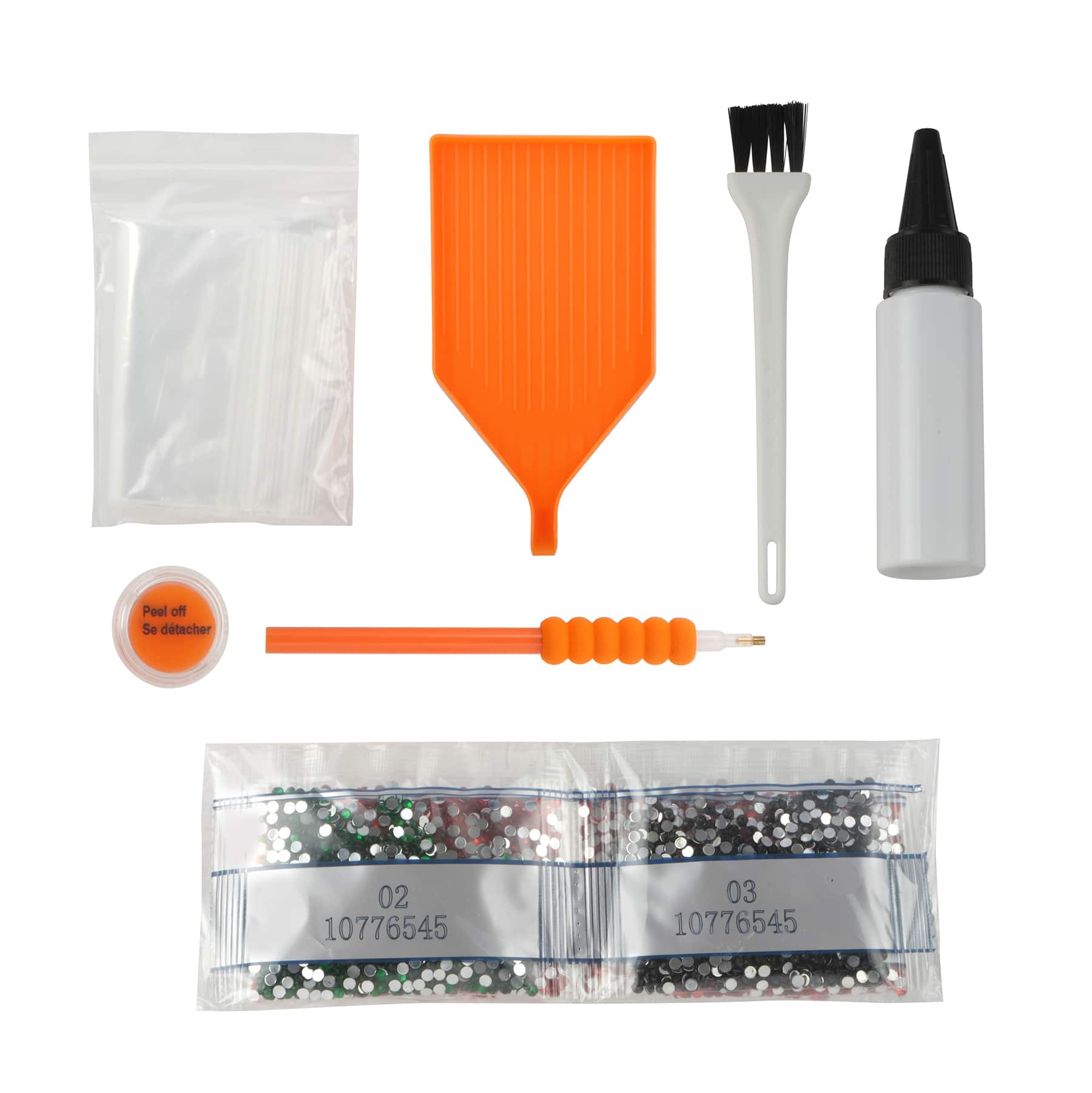 5.5&#x22; Jack-O&#x27;-Lantern Light-Up 3D Diamond Art Kit by Make Market&#xAE;