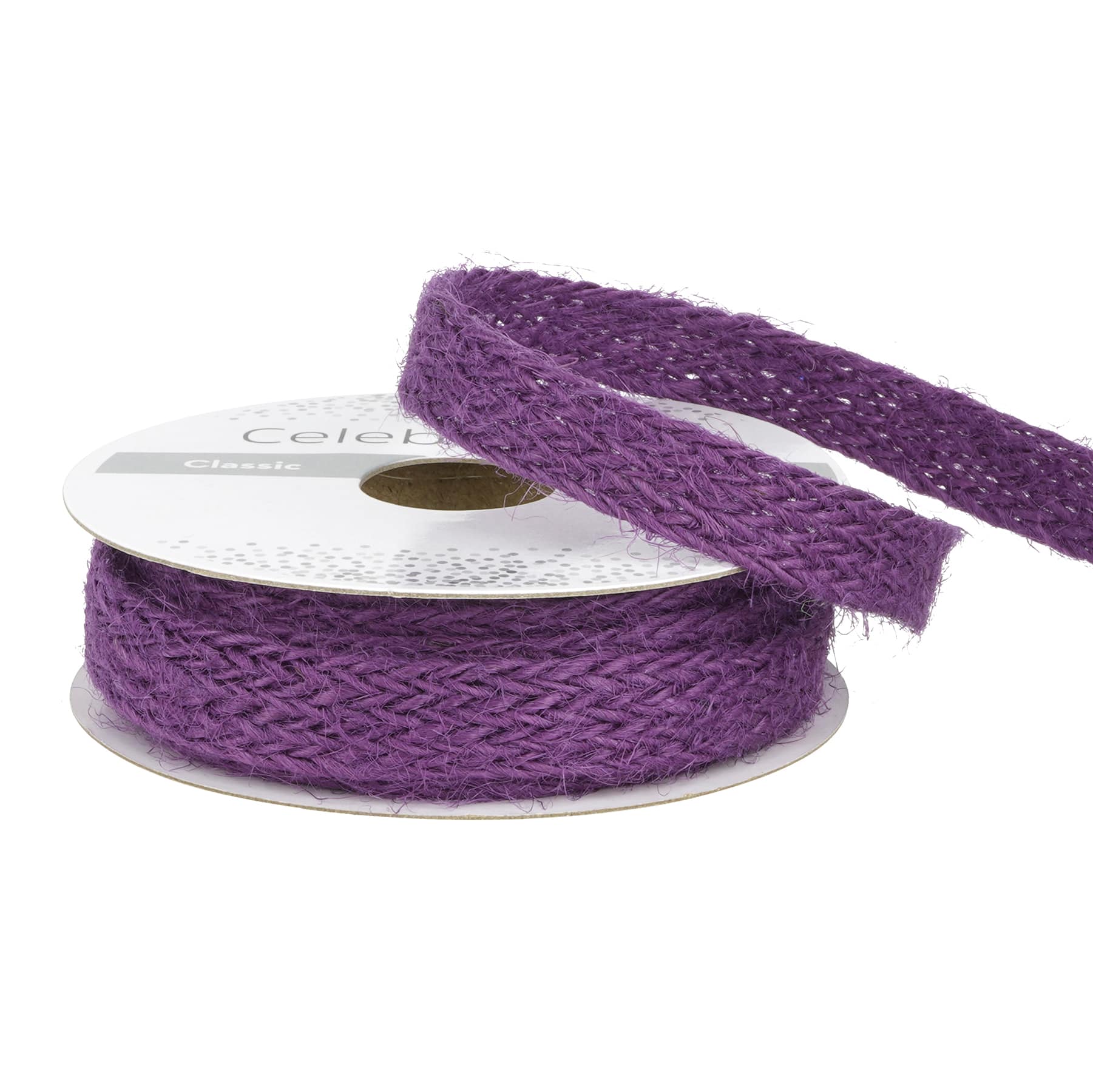7/16&#x22; x 7yd. Jute Ribbon by Celebrate It&#xAE;