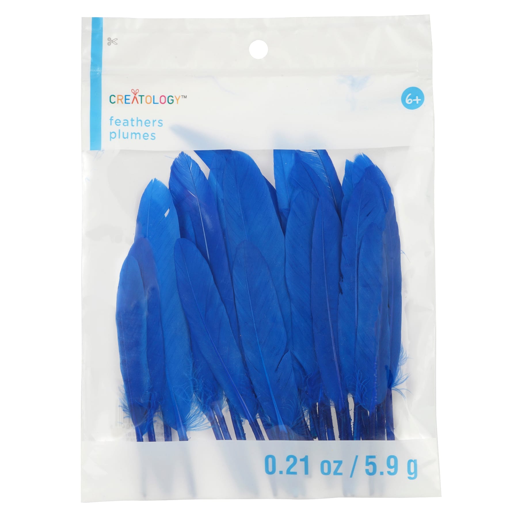 12 Pack: Rainbow Craft Goose Feathers by Creatology™