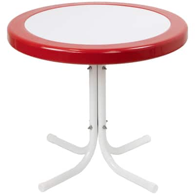 22" Outdoor Retro Tulip Side Table | Michaels