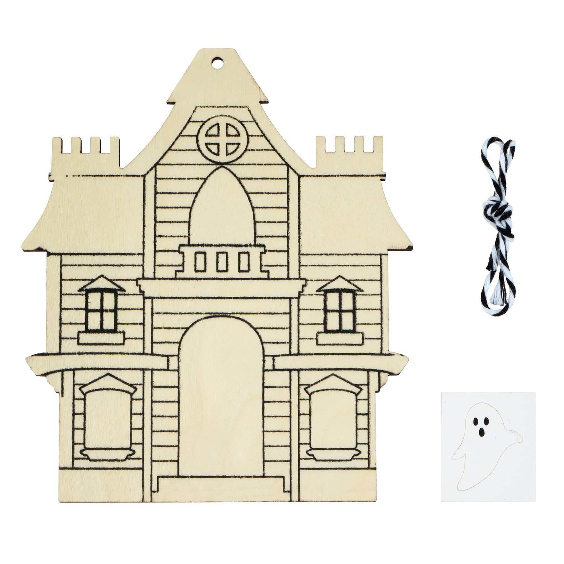 10" Haunted House Wood Ornament Craft Kit by Creatology™
