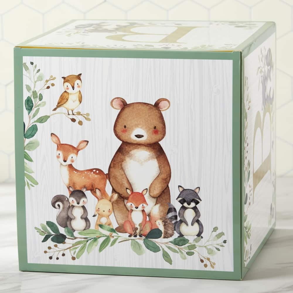 Kate Aspen&#xAE; Woodland Baby Block Box Set