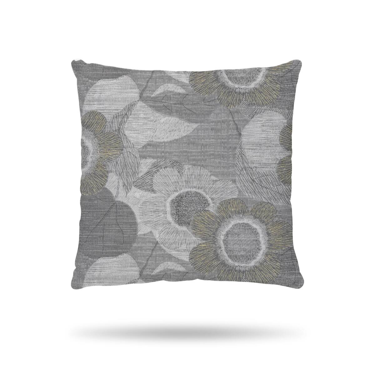 Springs Creative Modern Coastal Bellamy Raffia Gray Fabric