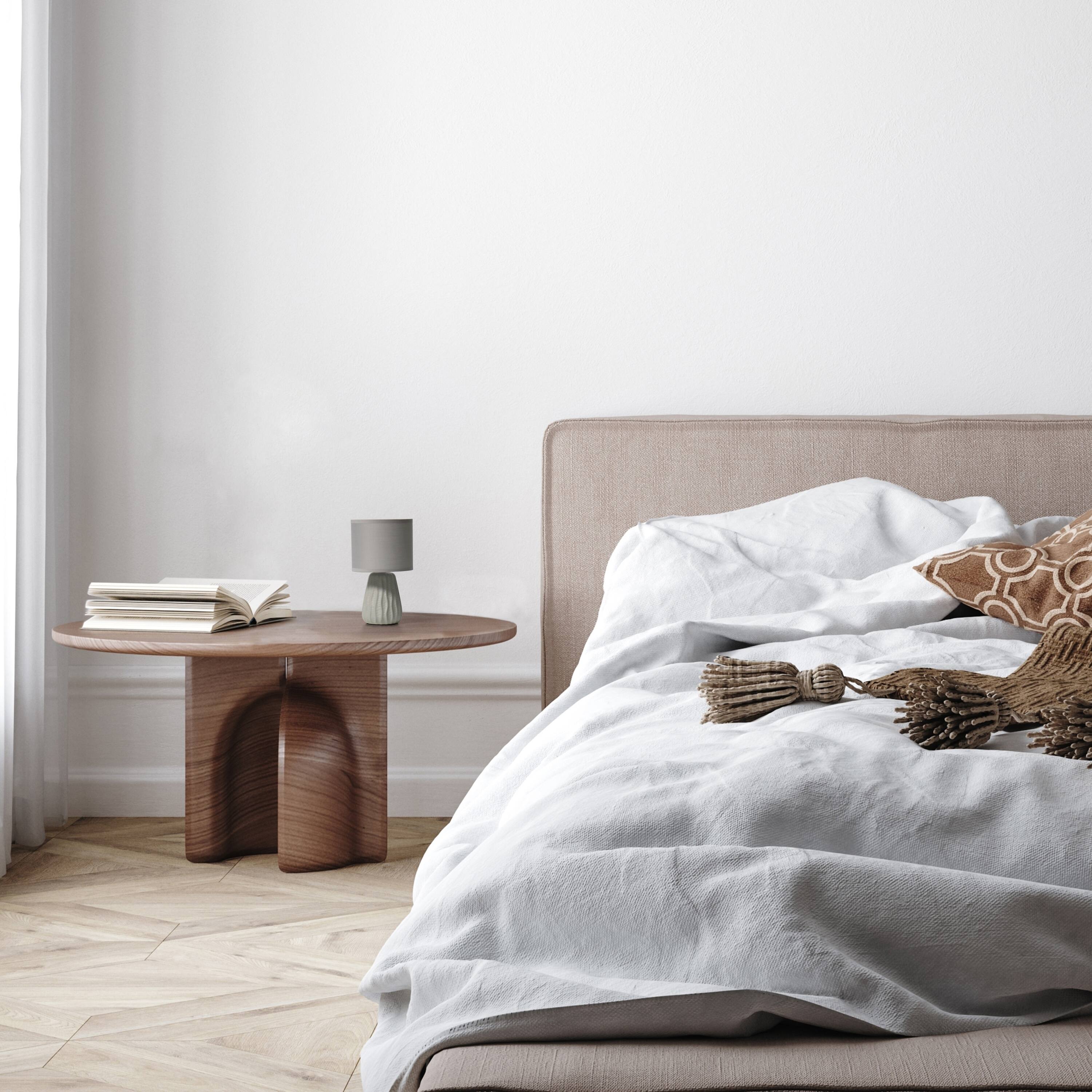 Simple Designs 11" Mini Ceramic Pastel Table Lamp