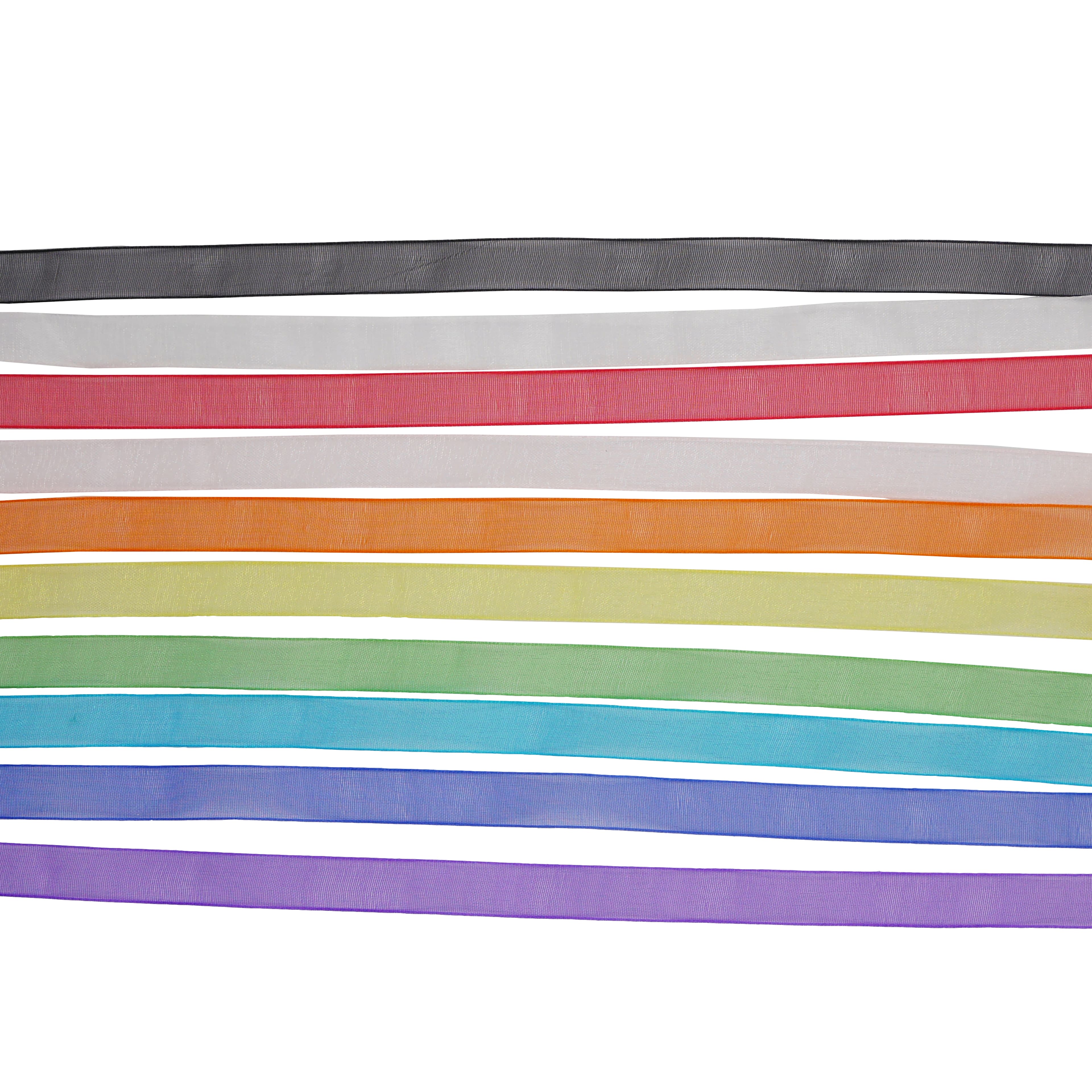 10 Color Sheer Value Pack Ribbon by Celebrate It&#xAE;