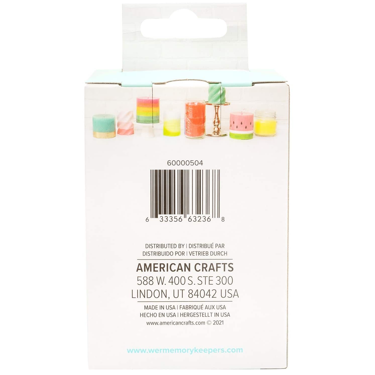 We R Memory Keepers® Wick™ Spiral Plastic Candle Mold with Base