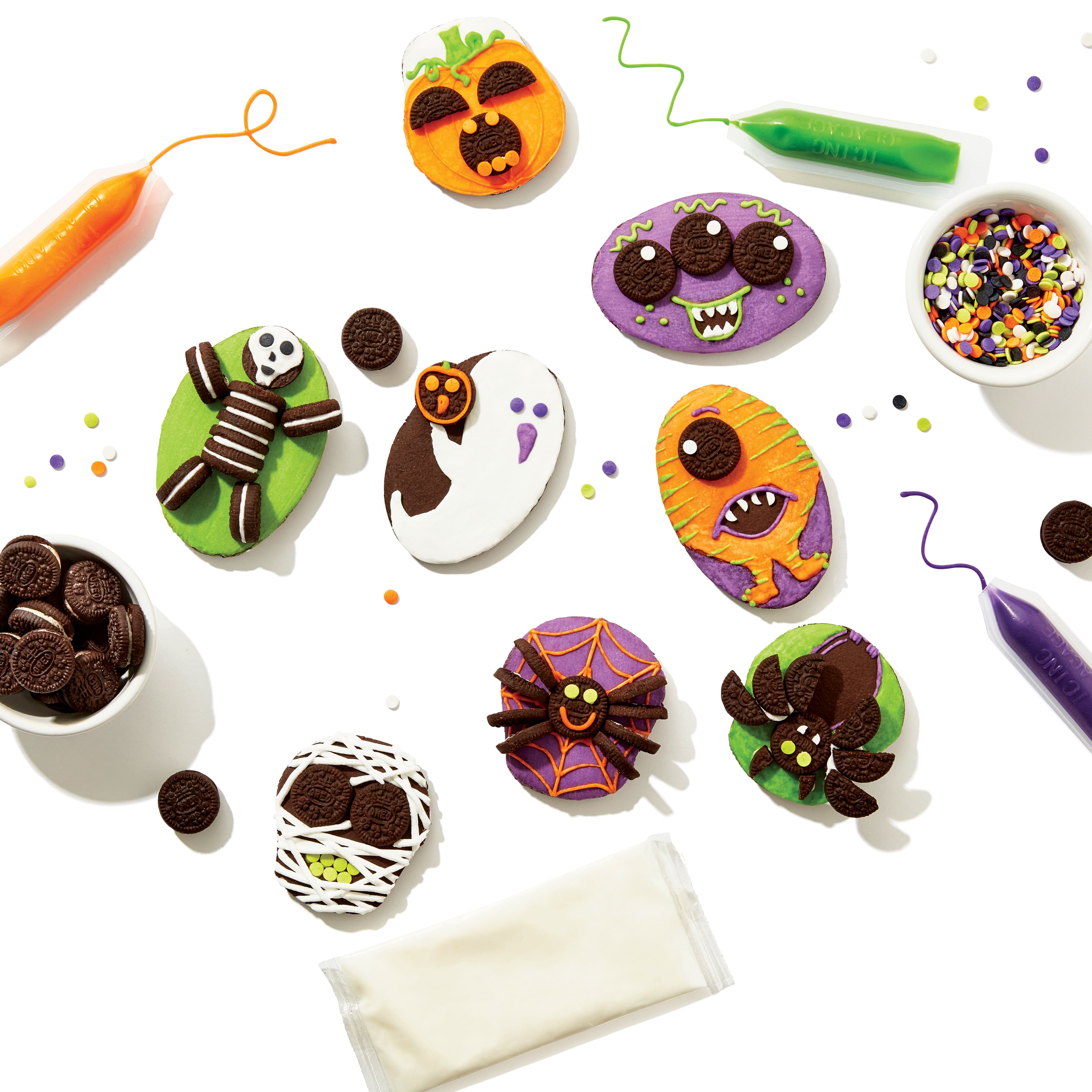 Create-A-Treat&#x2122; Oreo Halloween Chocolate Cookie Decorating Kit