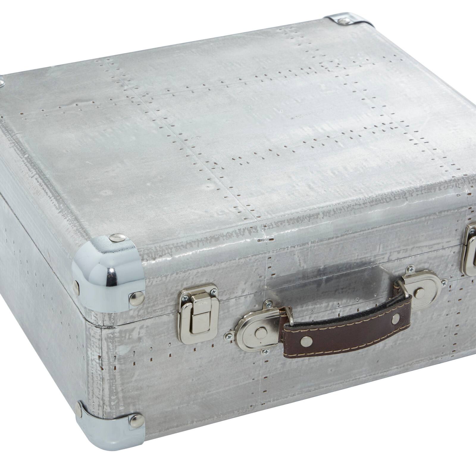 Silver Wood &#x26; Metal Farmhouse Box Set