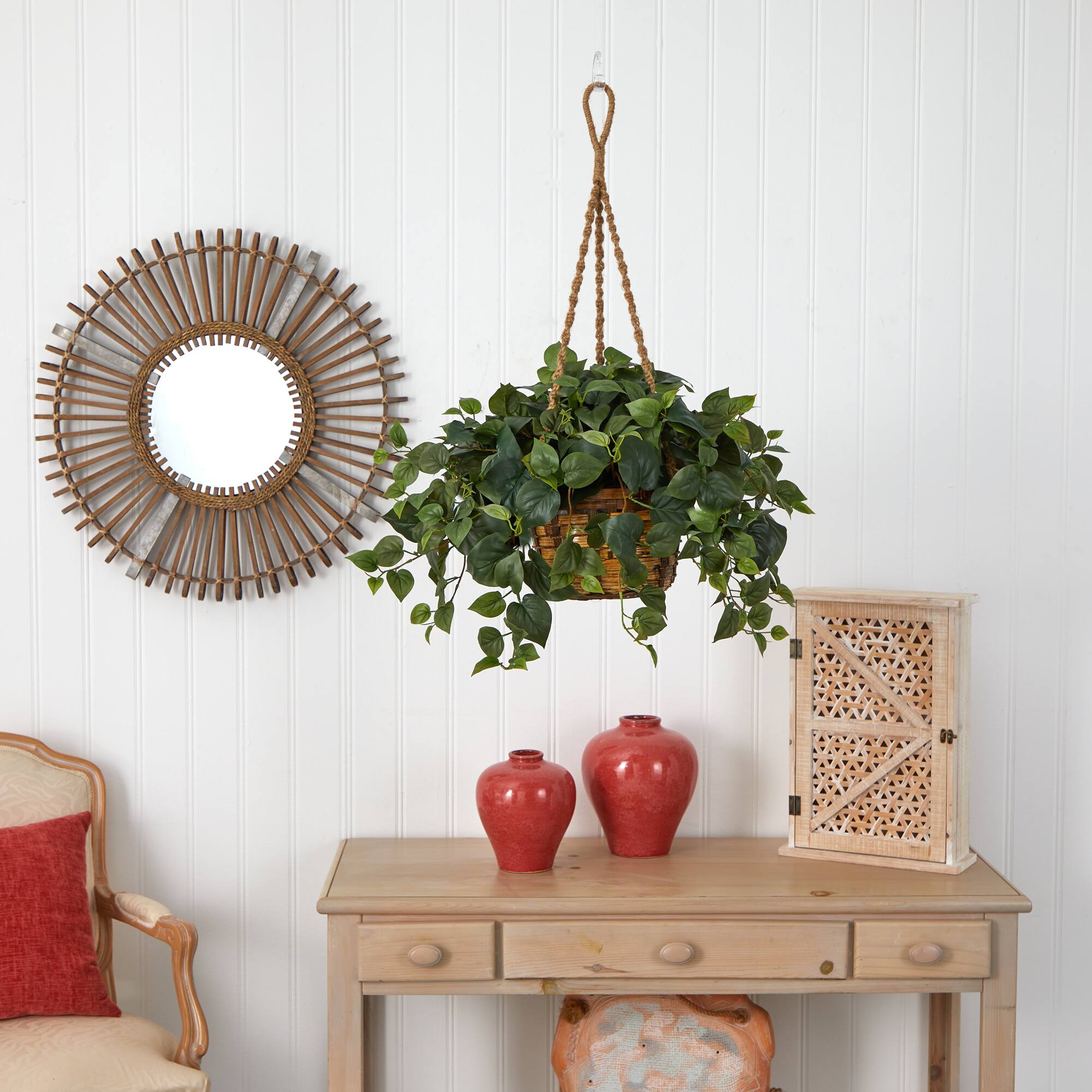 24" Philo in Hanging Basket