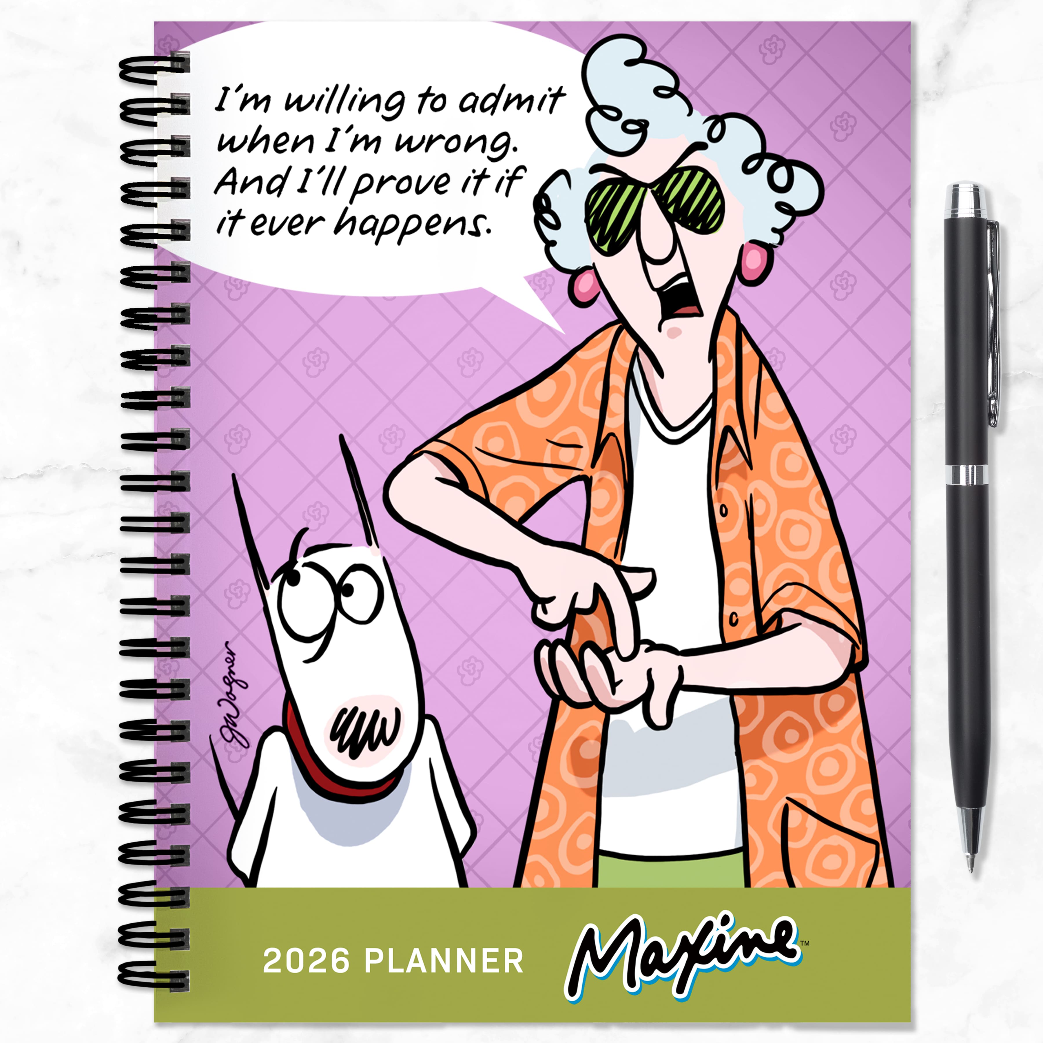 2026 Maxine Medium Weekly Monthly Planner