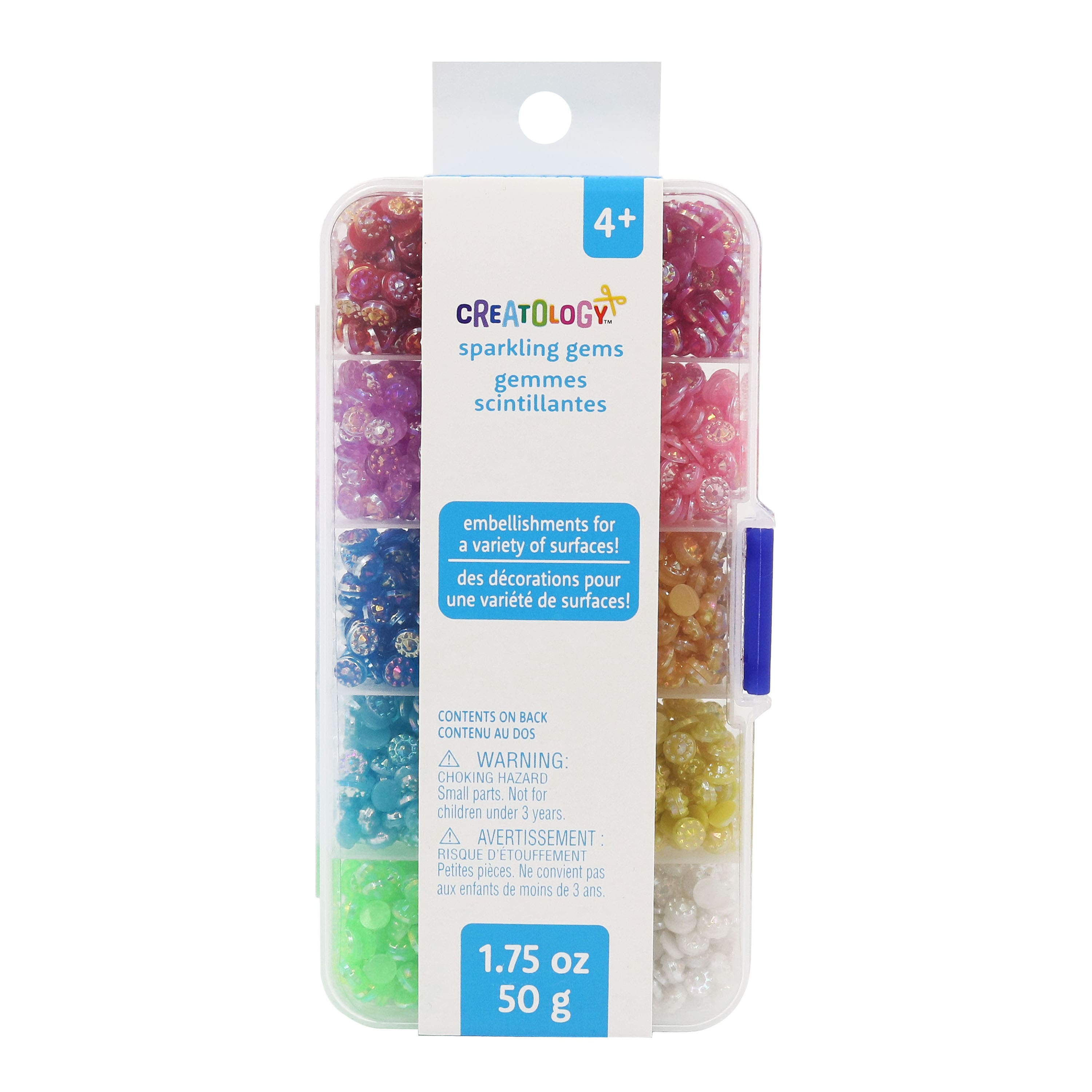 Sparkling Gems 10 Compartment Box by Creatology™