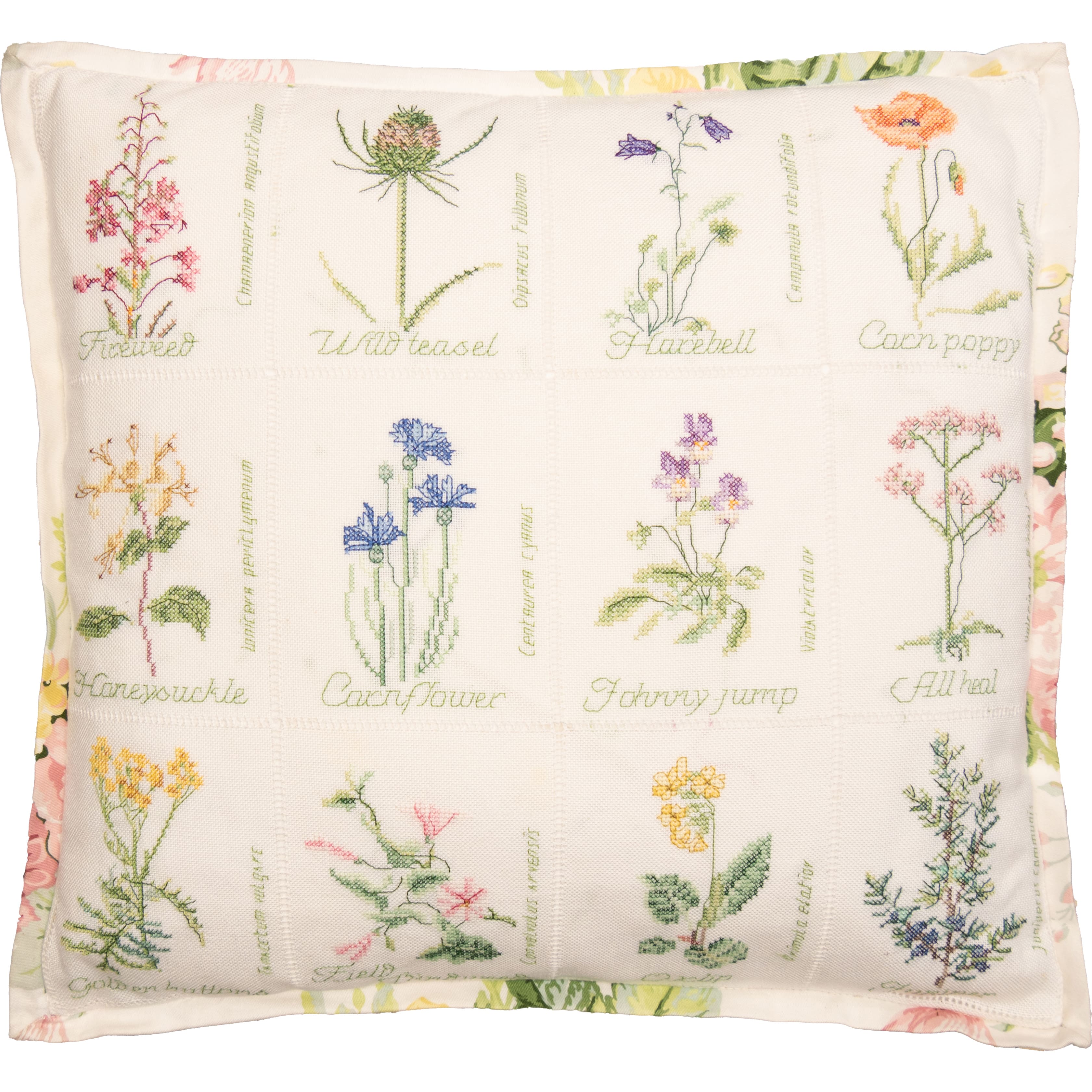 Thea Gouverneur Since 1959® Botanical Wildflower Counted Cross Stitch Kit