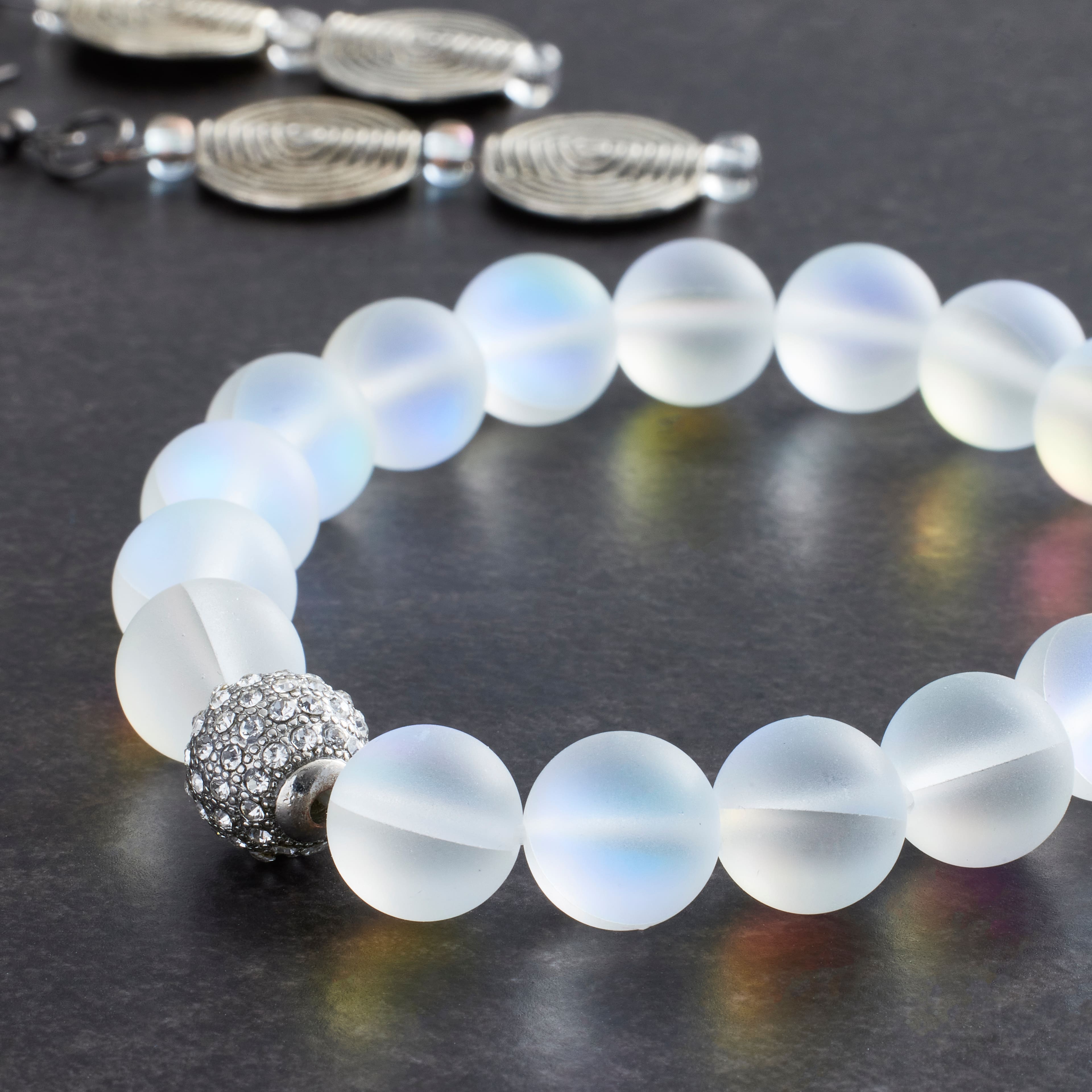 Signature Color Shop White Moonstone Bracelet By Bead Landing™