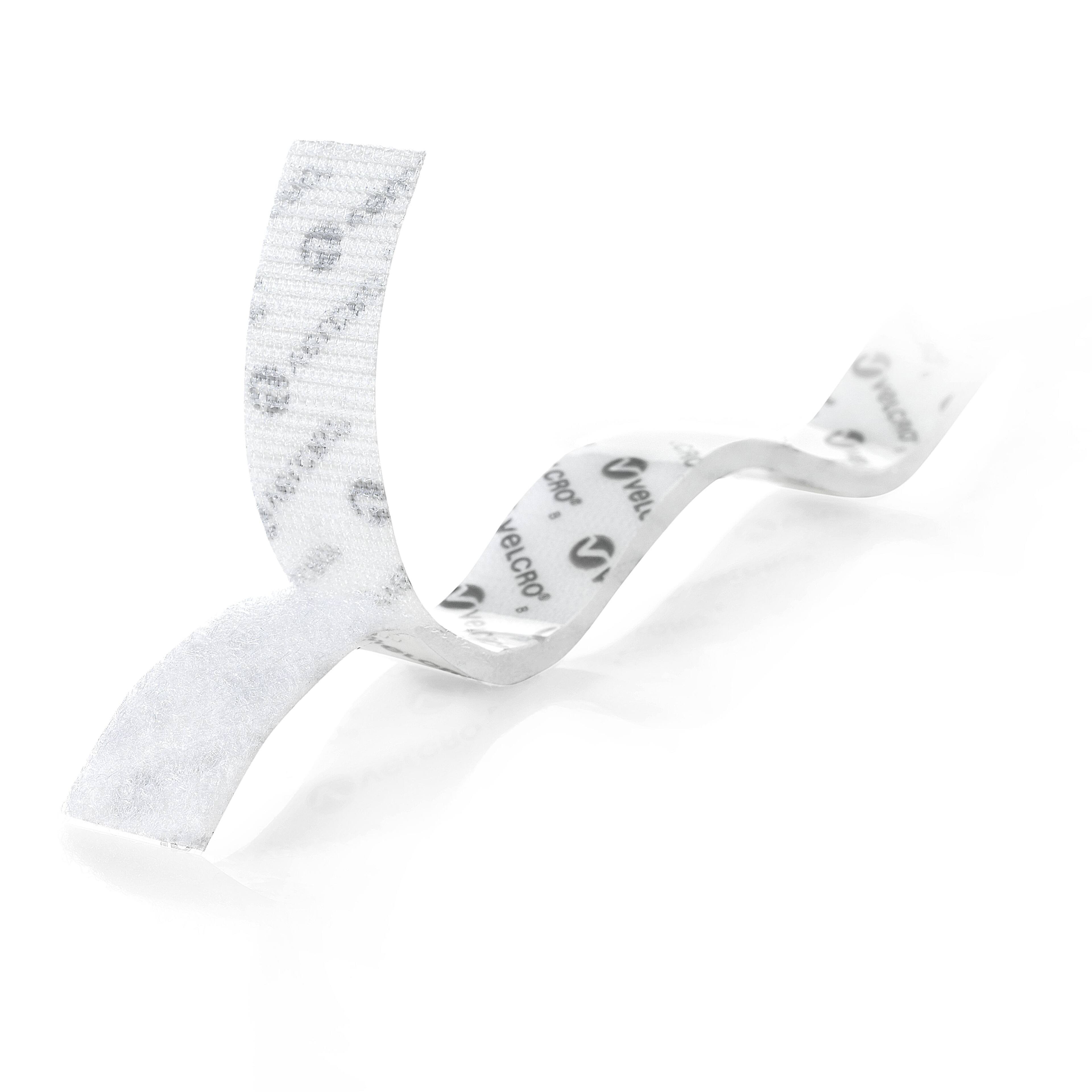 12 Pack: VELCRO&#xAE; Brand Sticky Back White Tape, 18&#x22;