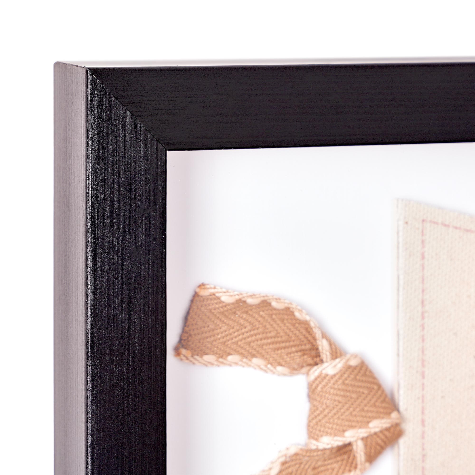 American Art Decor Grand Ole Opry Printed Linen Pennant in Shadowbox Frame - 10" H x 20" L