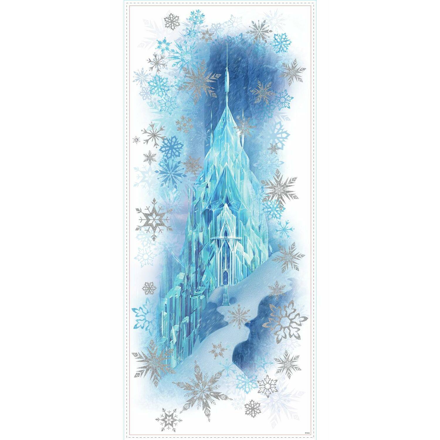 RoomMates Frozen Ice Palace Elsa & Anna Peel & Stick Giant Wall Decals