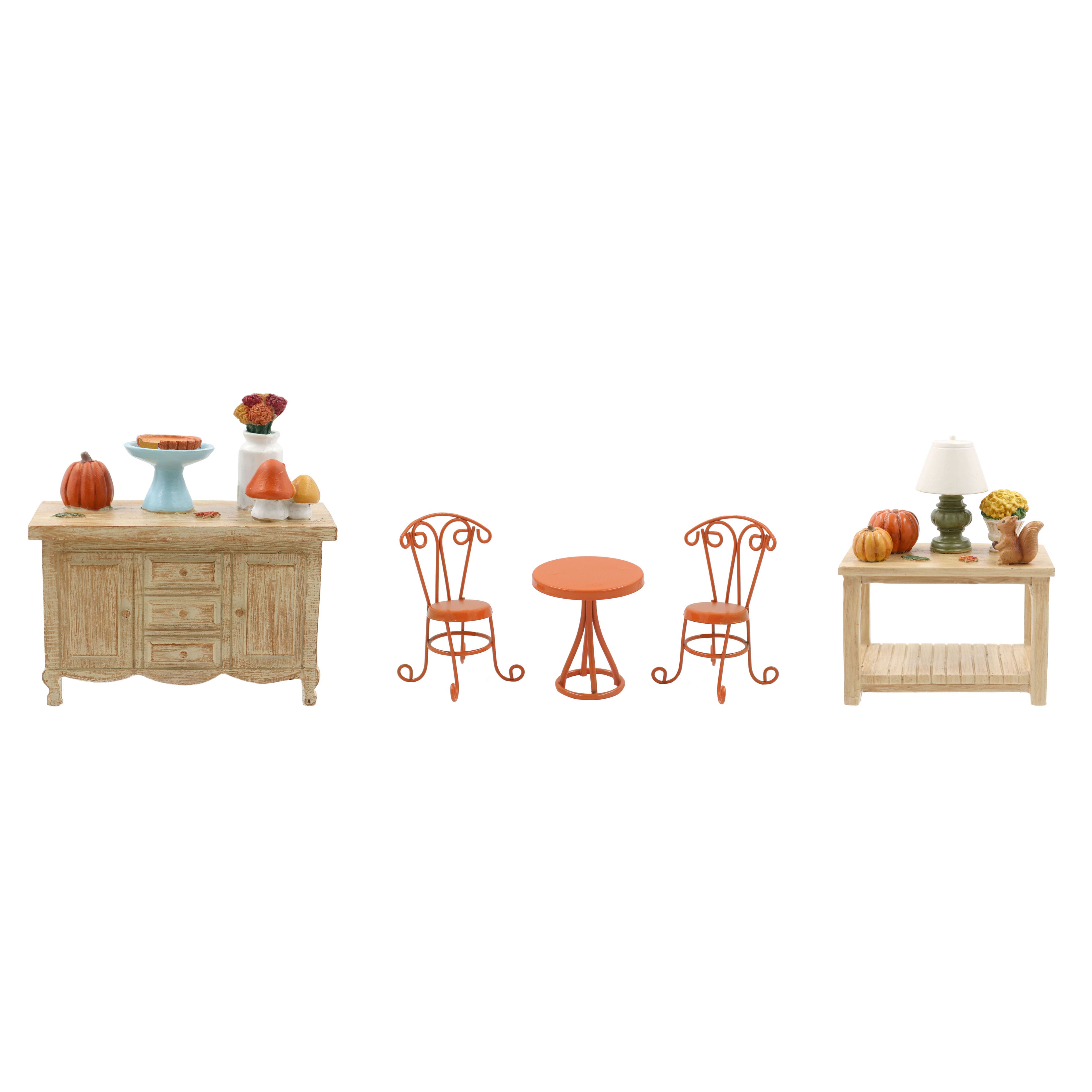 Mini Fall Orange Bistro Set by Ashland&#xAE;