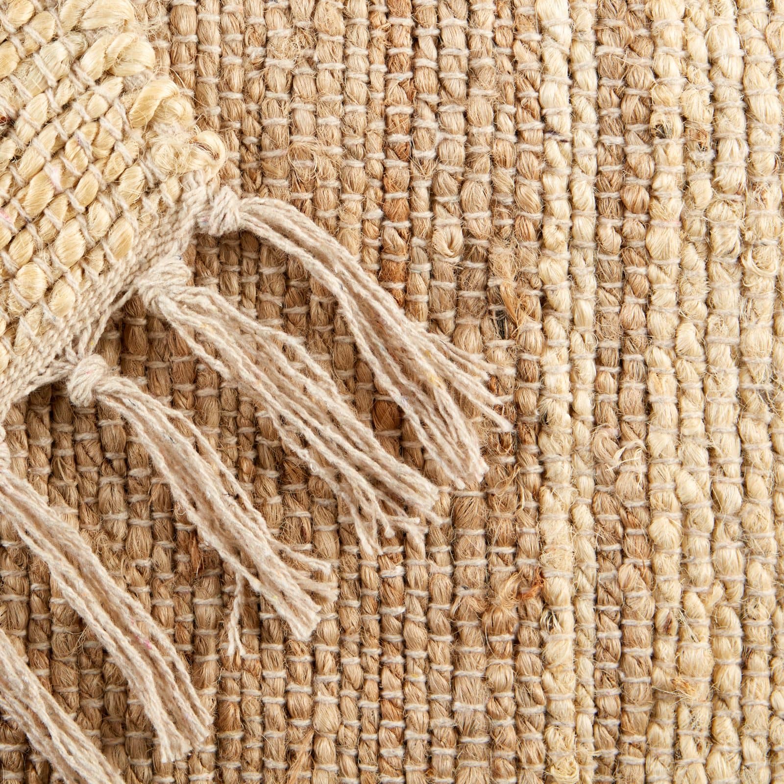 DII&#xAE; Off White With Natural Jute Stripes Hand-Loomed Rug, 2ft. x 3ft.