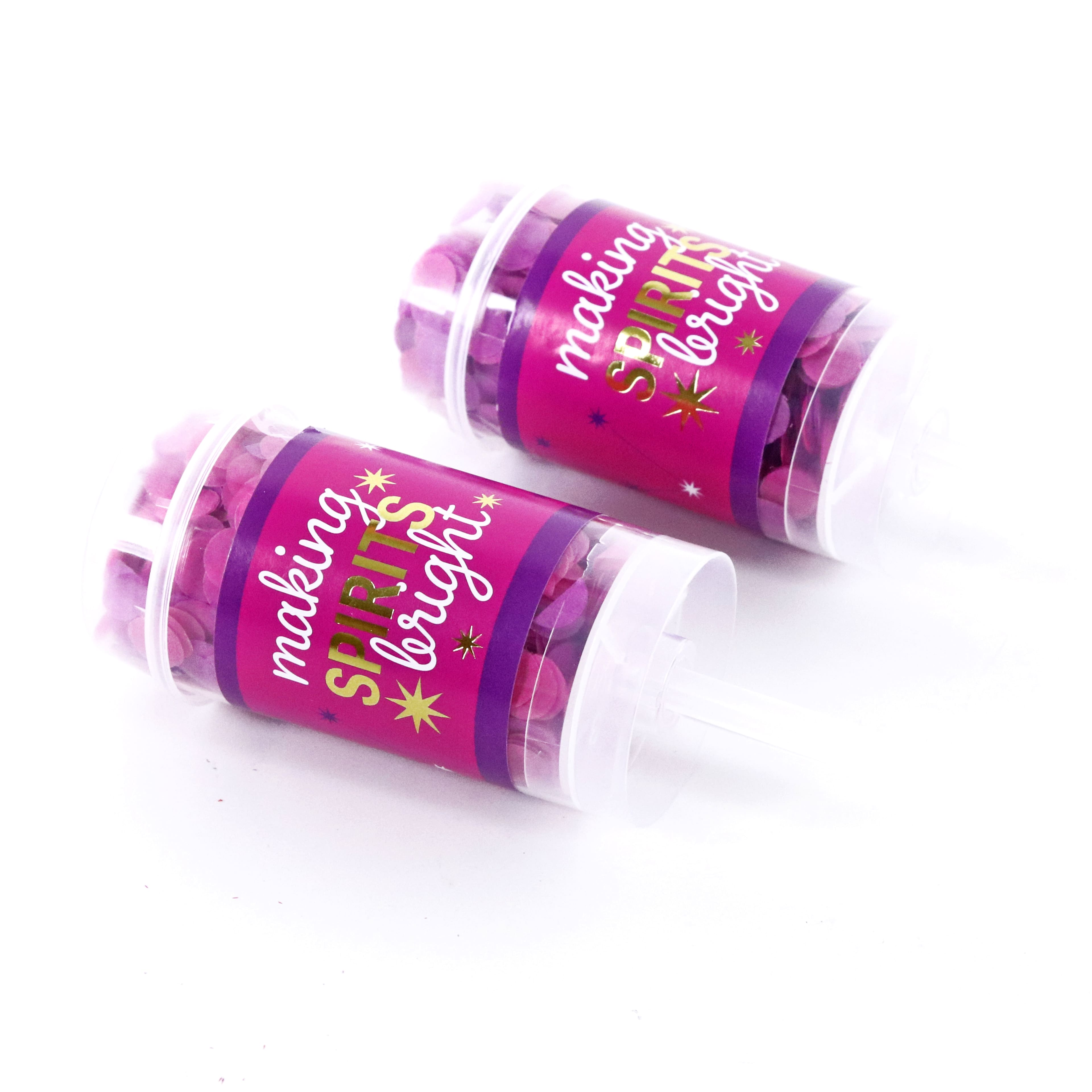 Making Spirits Bright Confetti Poppers, 2ct. by Ashland®