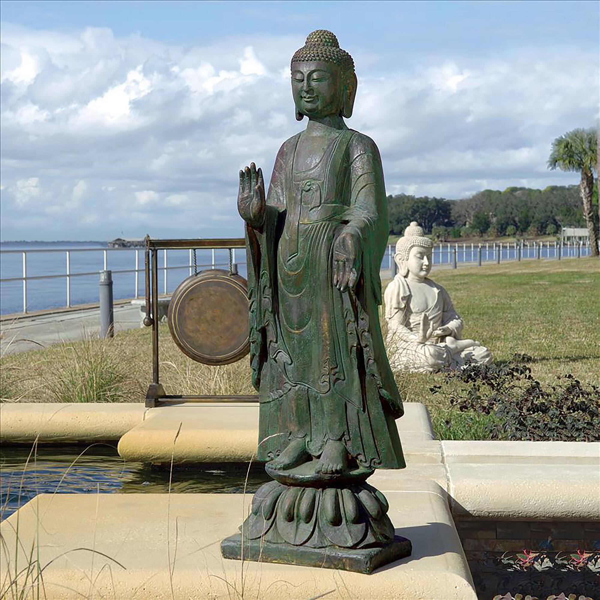 Design Toscano&#xAE; 40&#x22; The Enlightened Buddha Sculpture