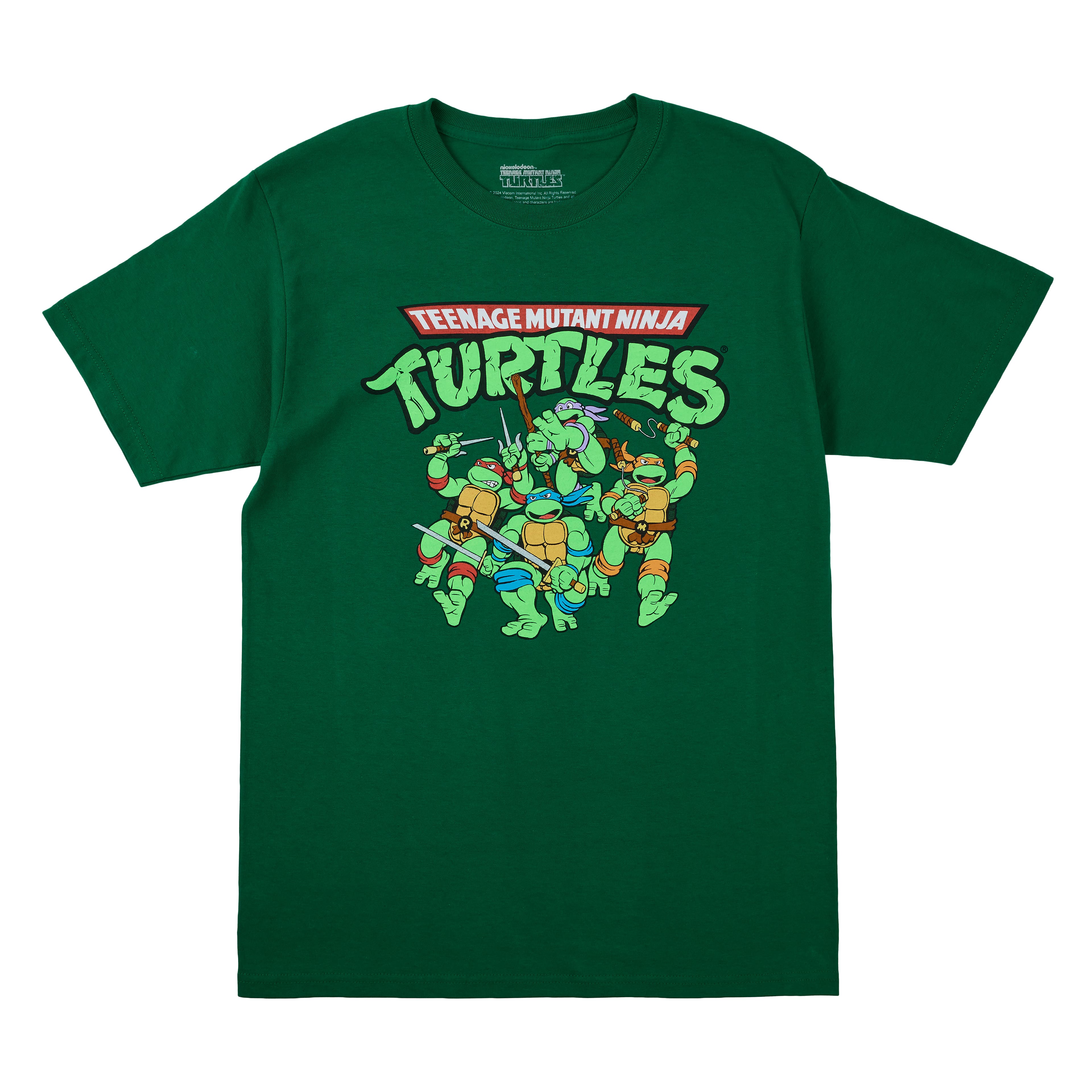 Green Teenage Mutant Ninja Turtles Adult T-Shirt